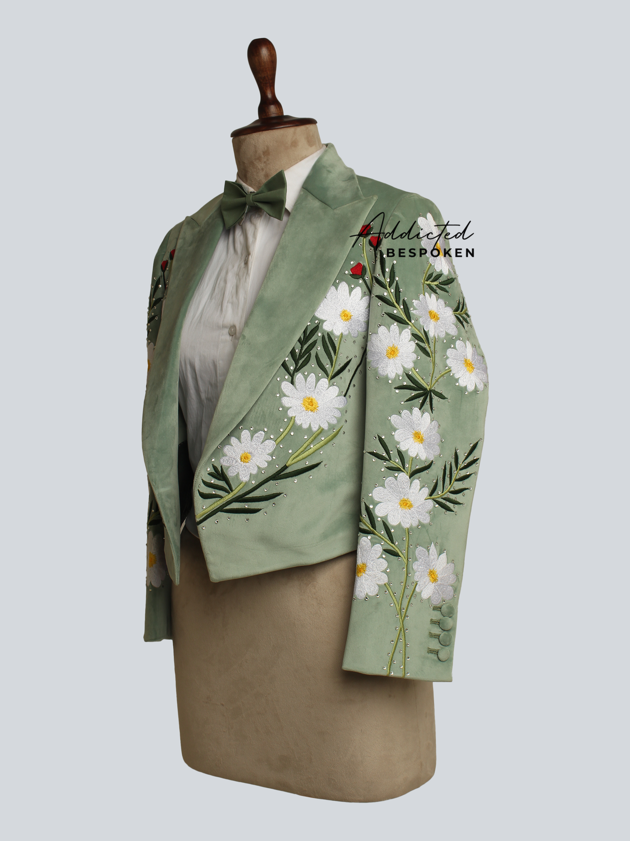 Daisy Floral Crop Jacket