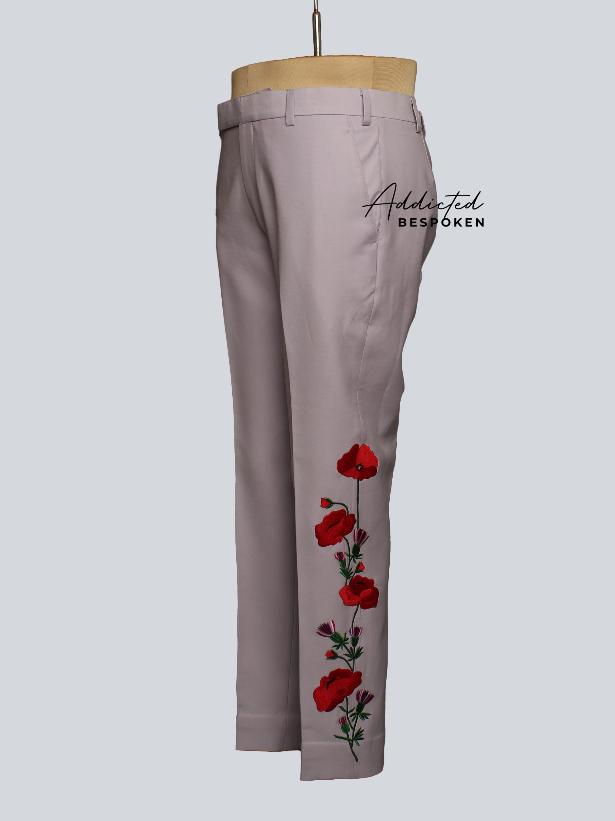 Floral Western Tailored Pantsuit