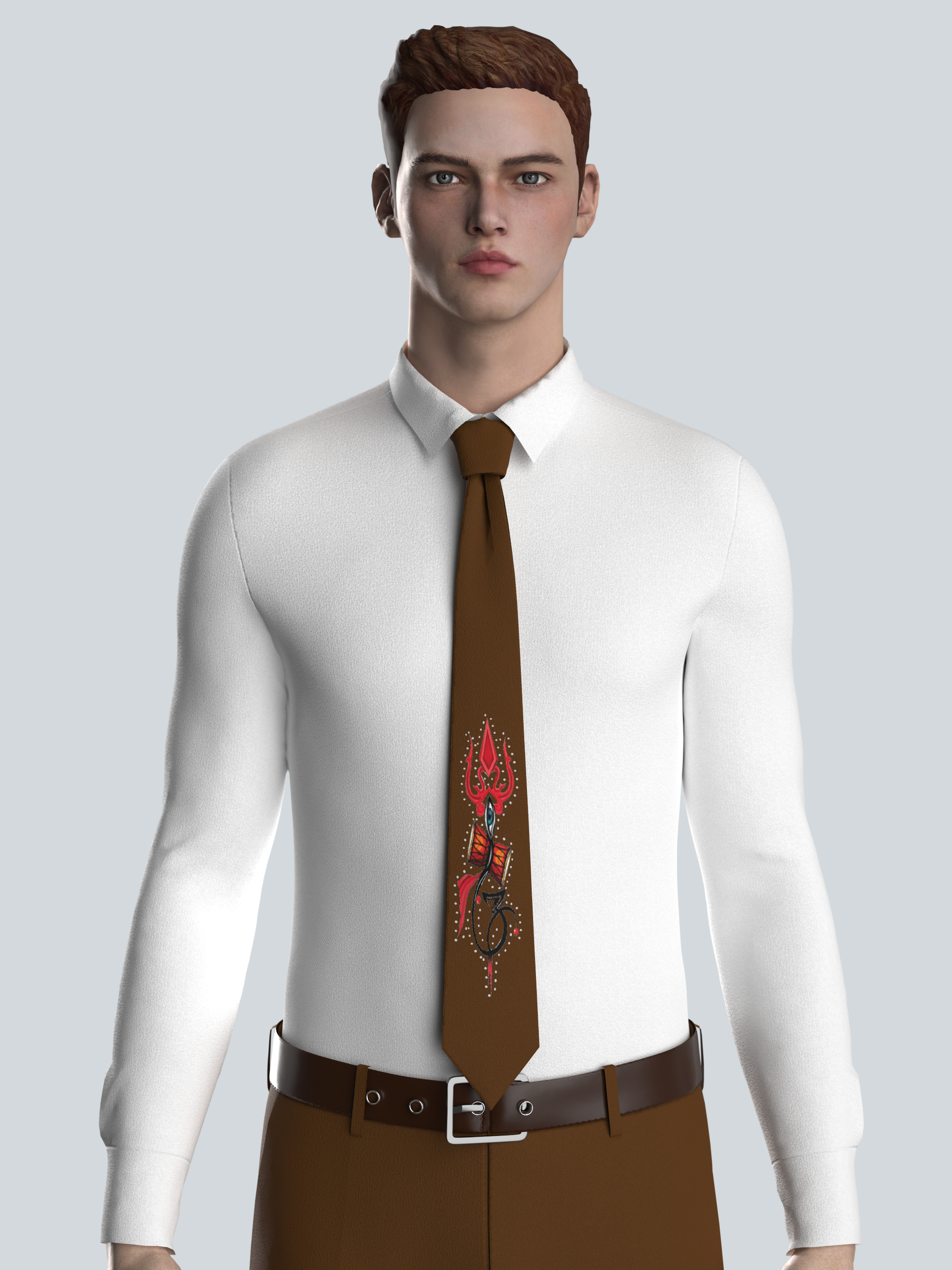 Elegance Embroidered Tie