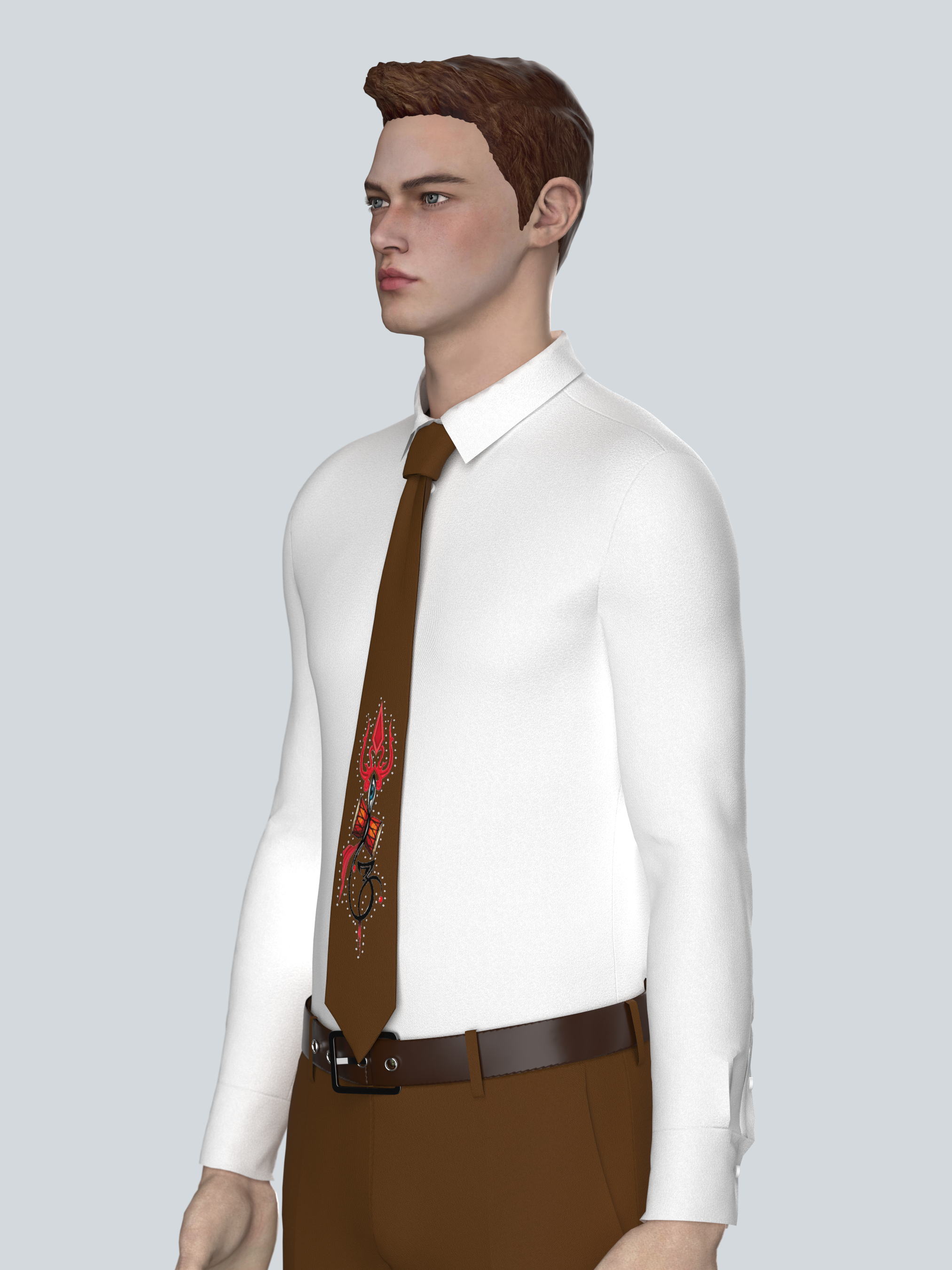 Elegance Embroidered Tie