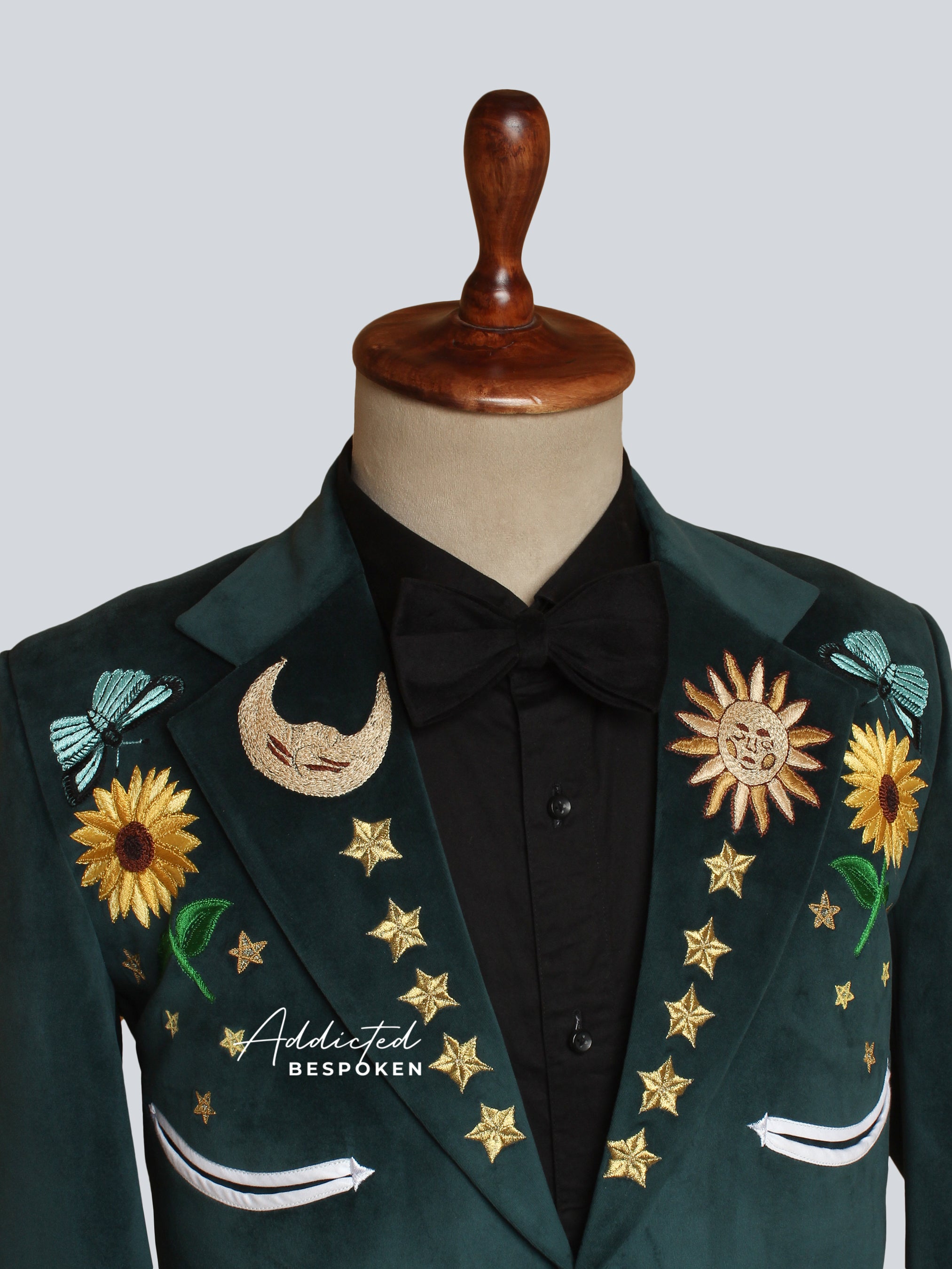 Nature-Adorned Suit