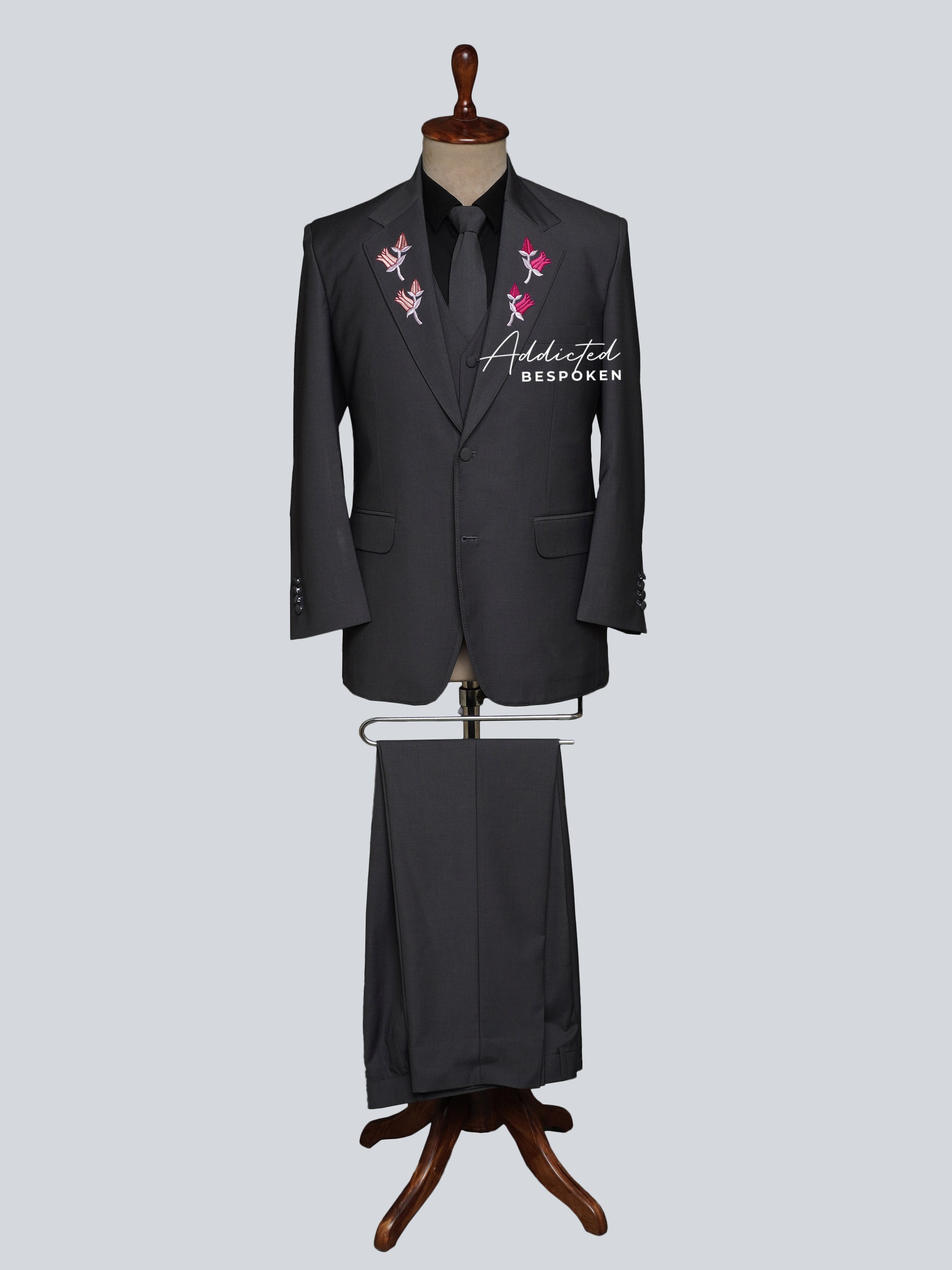 Embroidered Flight Elegance Suit