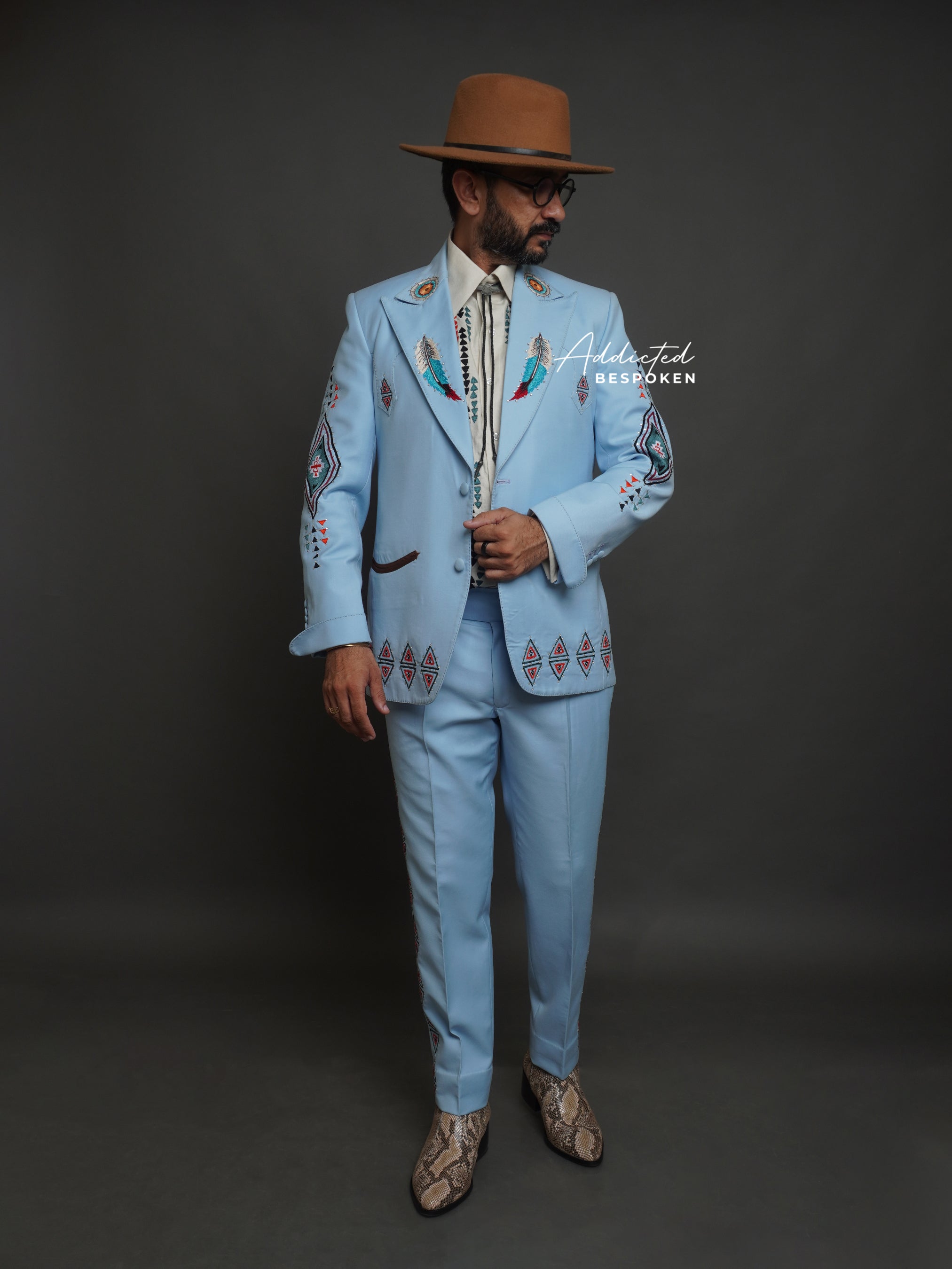 Western Suit, Embroidered Western Suits, Bespoke Wedding Suits, Wedding Men suits, Modern Groom Attire.