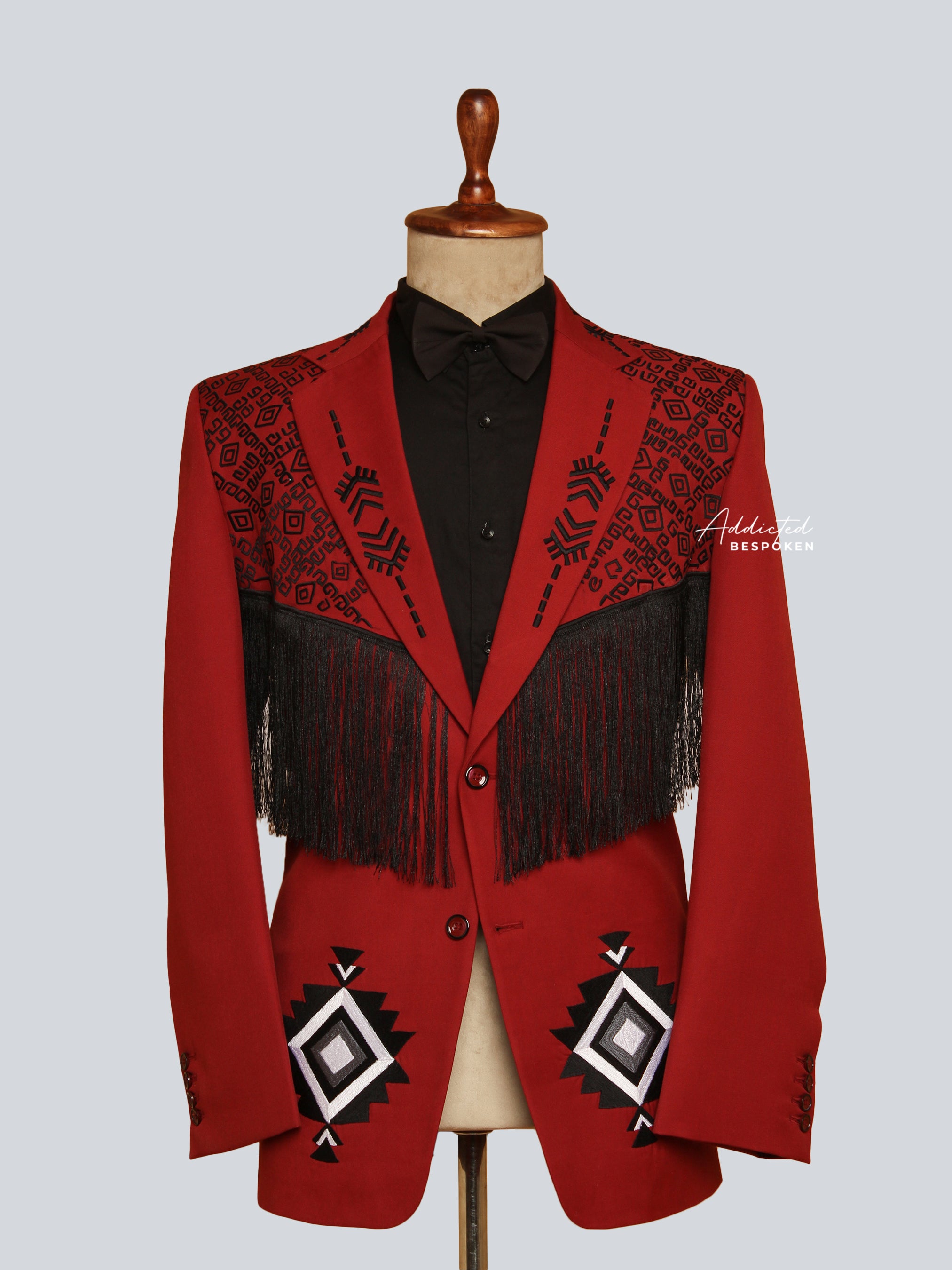 Bold  Mariachi  Red Blazer