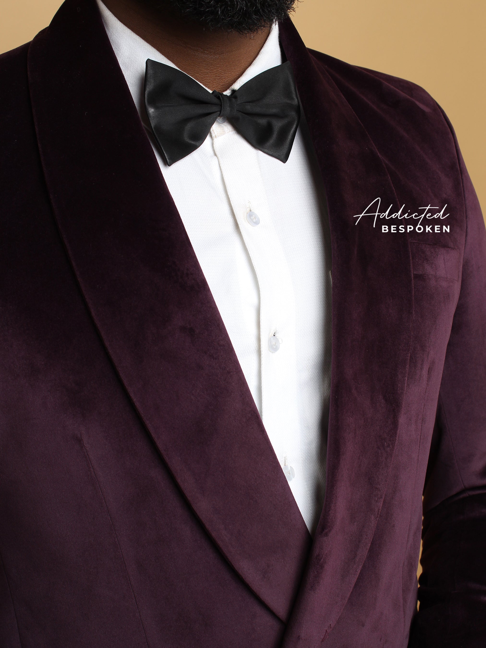 Designer Velvet Groomsmen Jacket