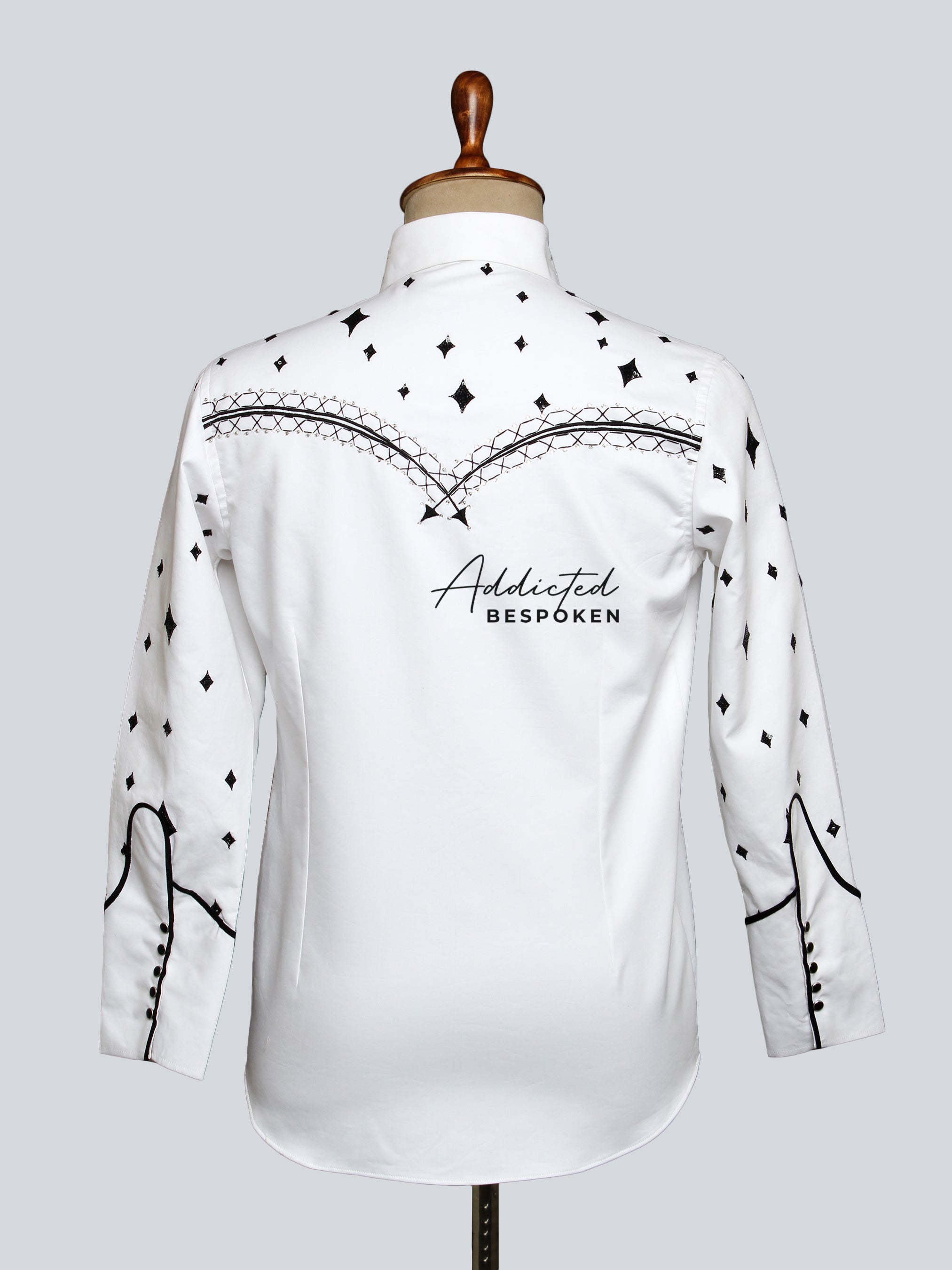 Night Symphonies Embroidered Shirt