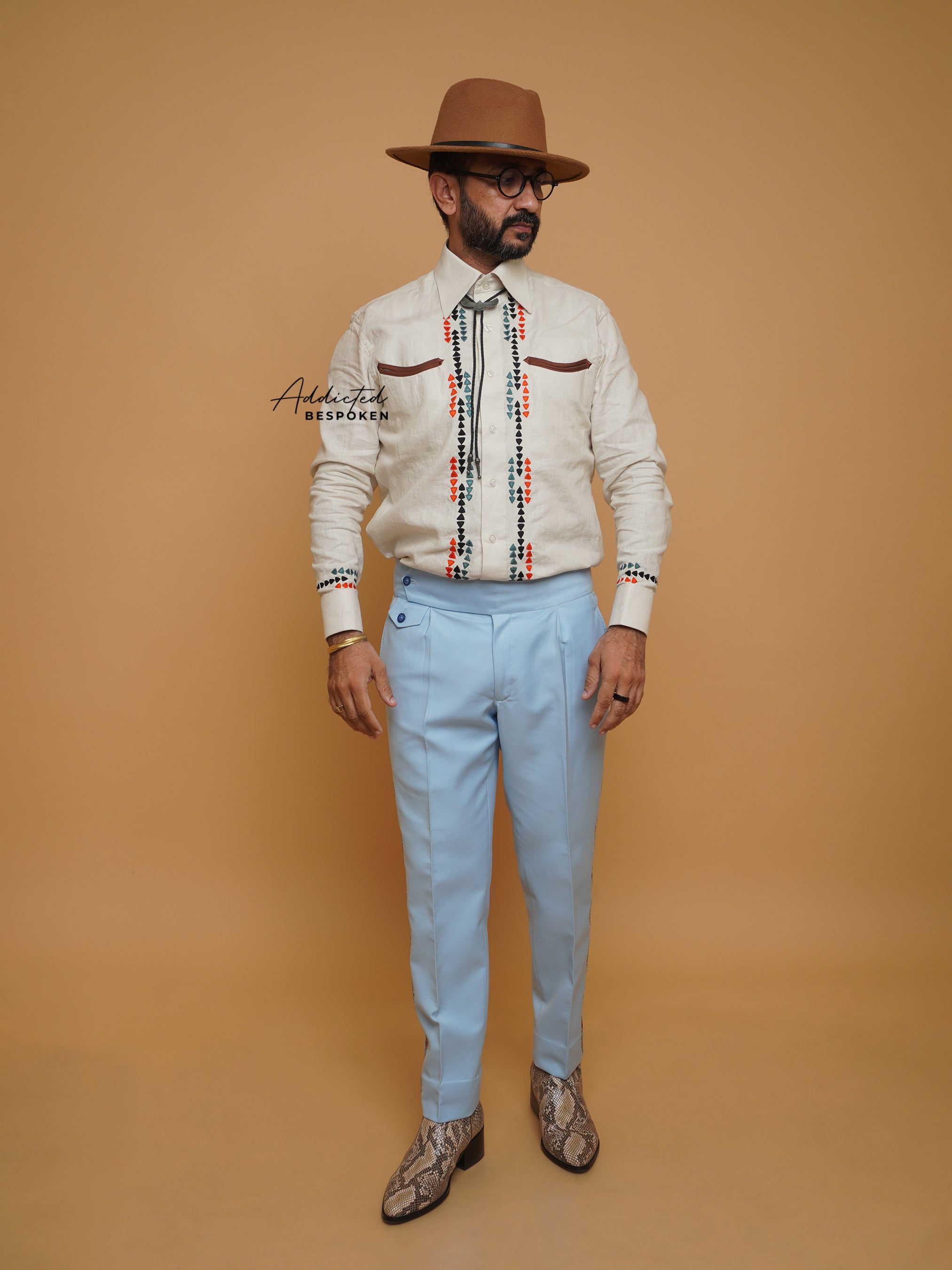 Western Artisan Embroidered Shirt