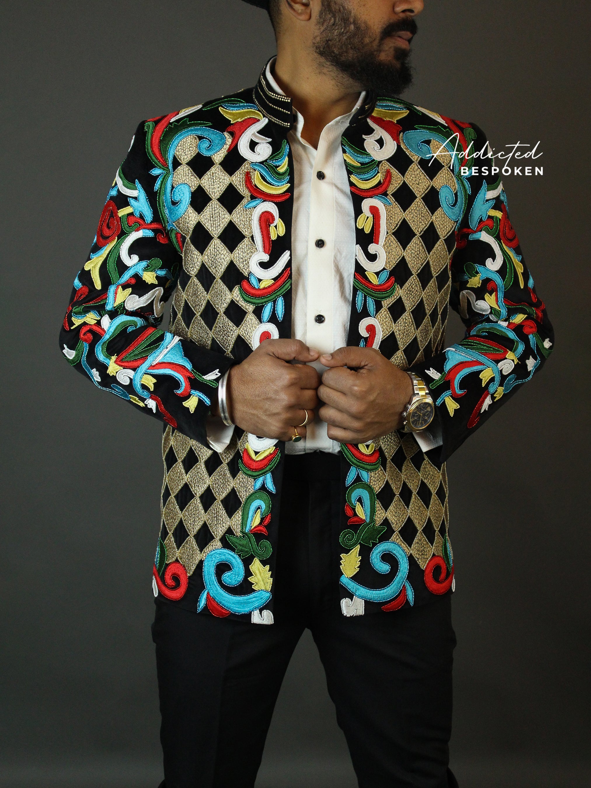 Heritage Embroidered Blazer