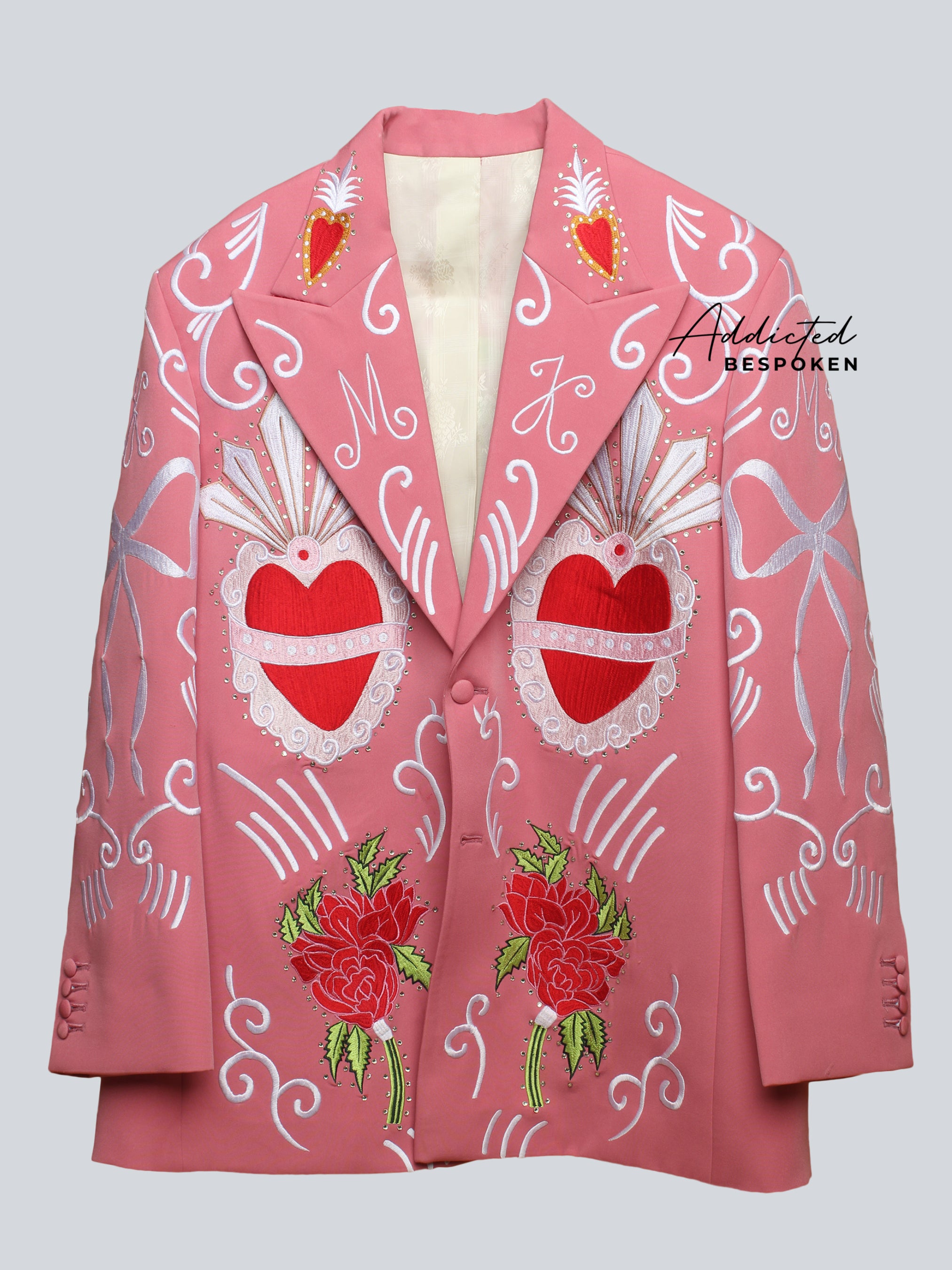 Heartfelt Reverie Embroidered Suit