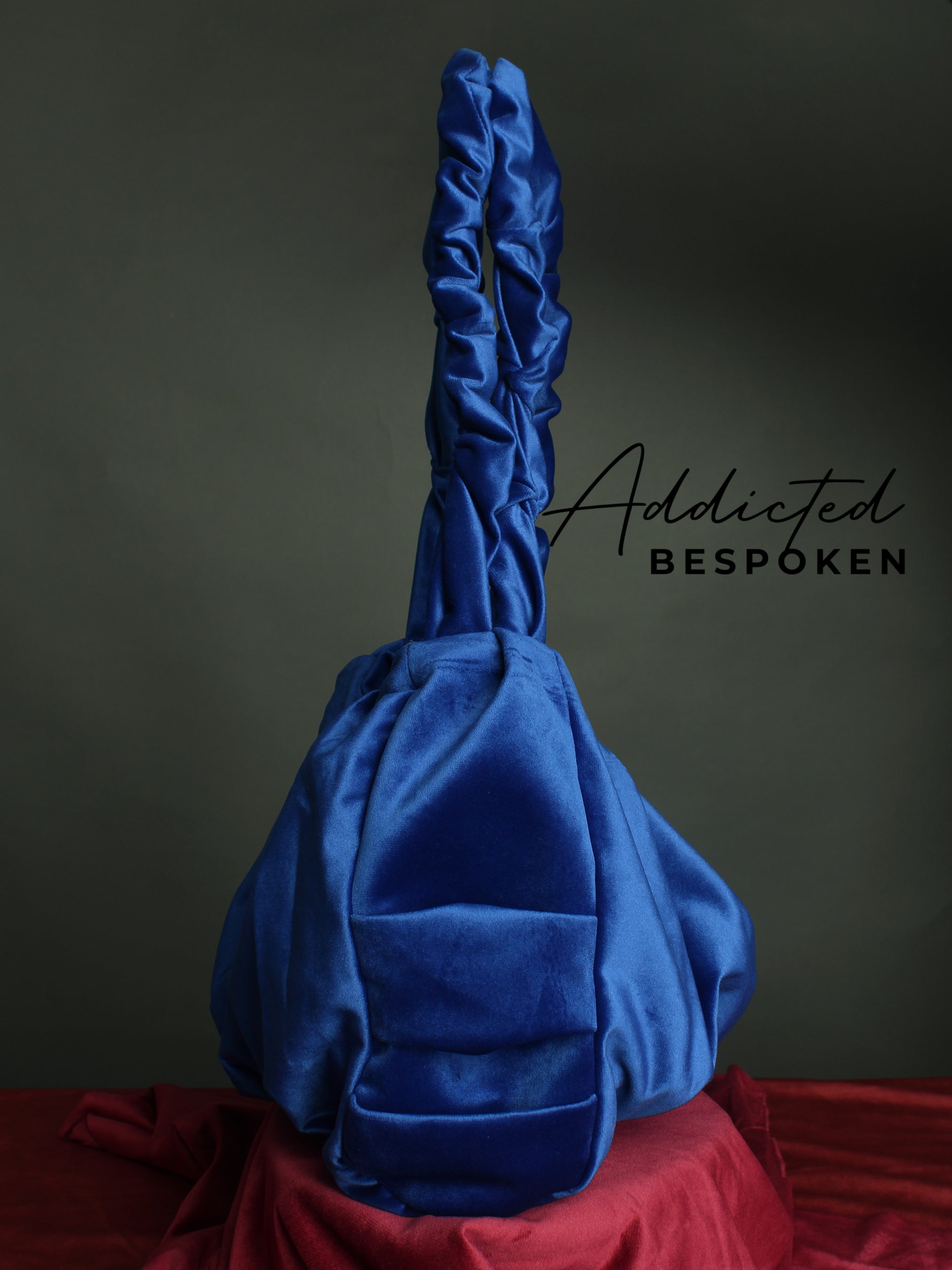 Designer Blue cloud Bag