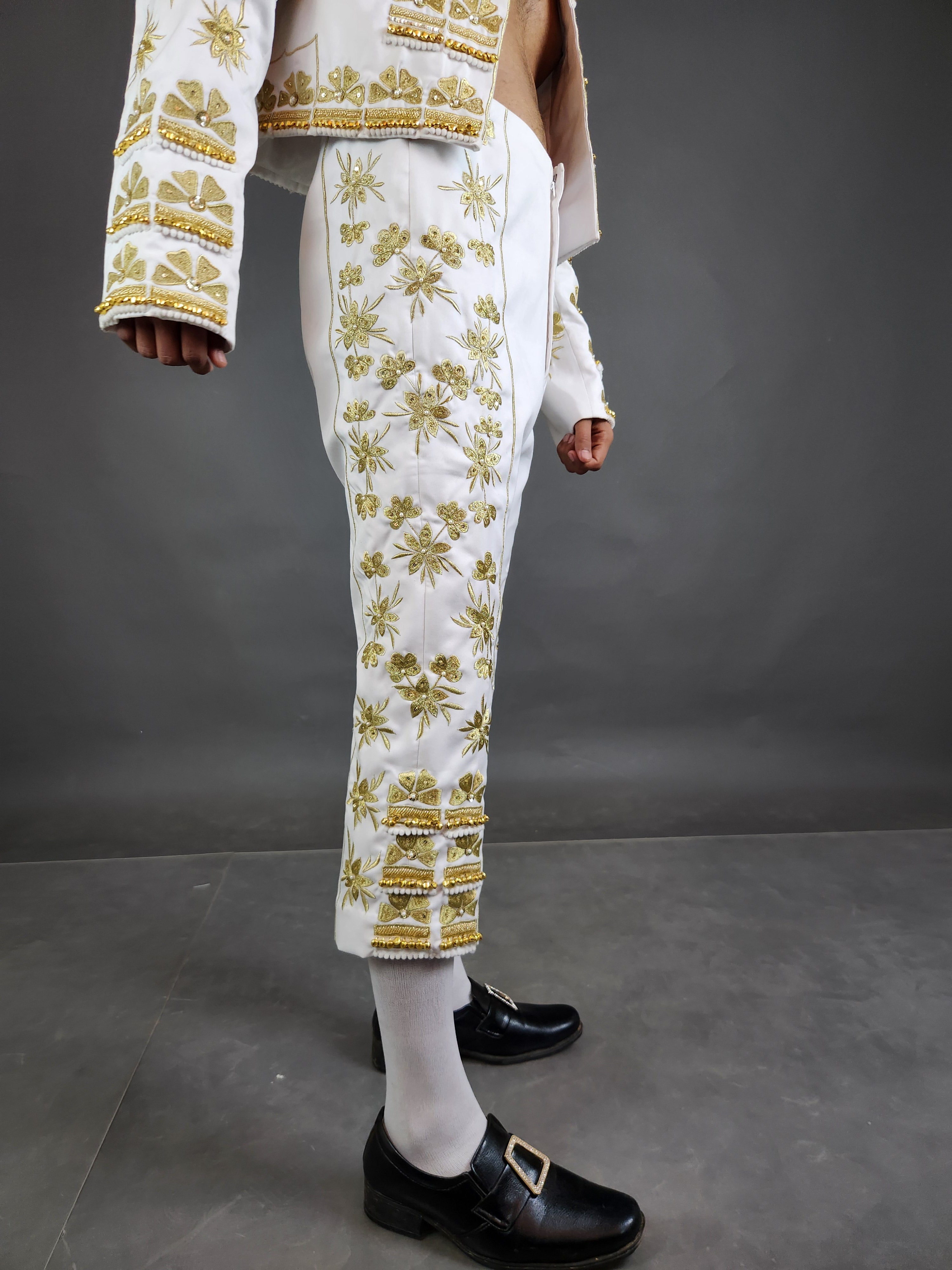 Golden Embroidered Matador Ensemble