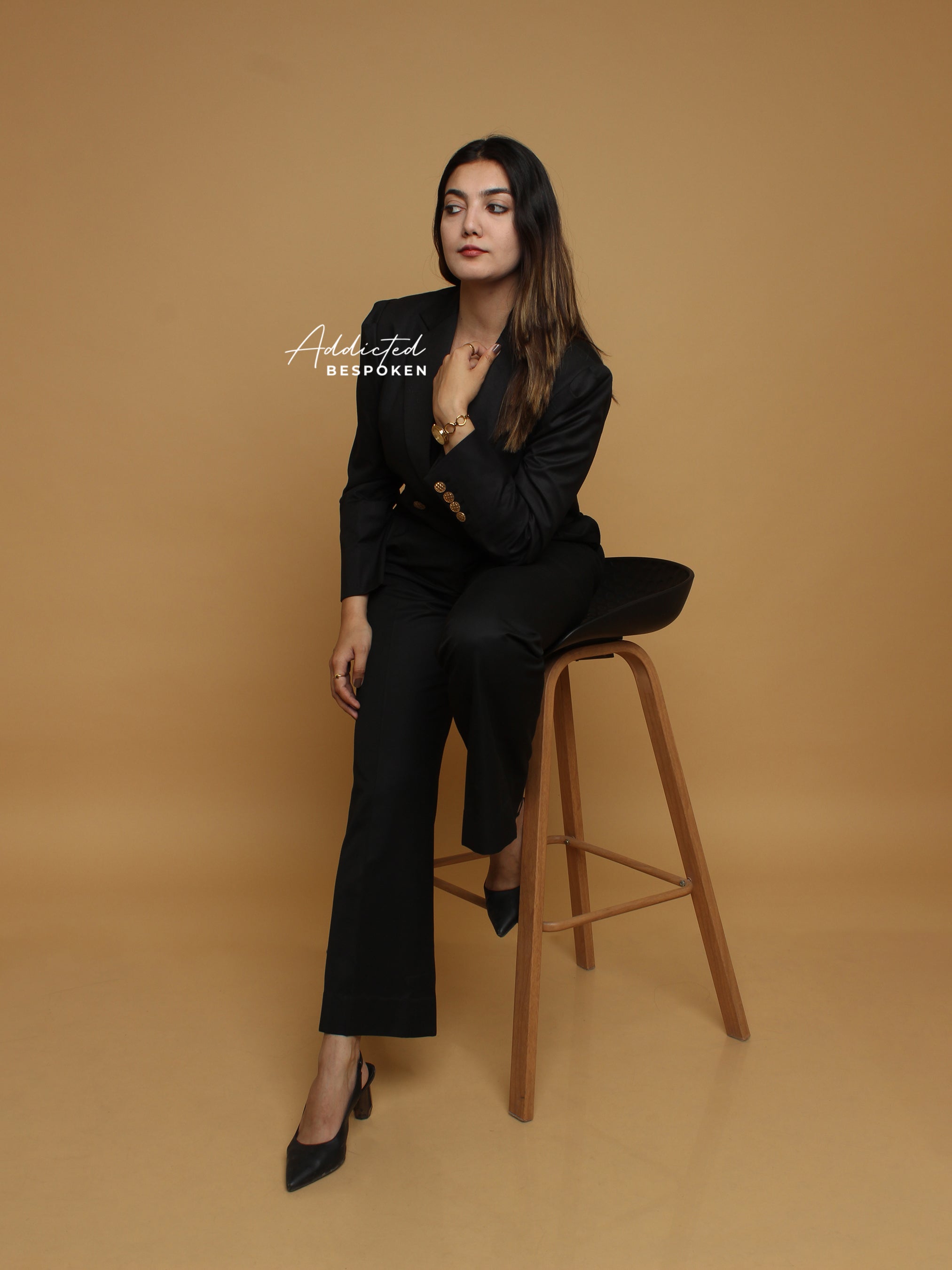 Midnight Crop Blazer & Pant(CLS)