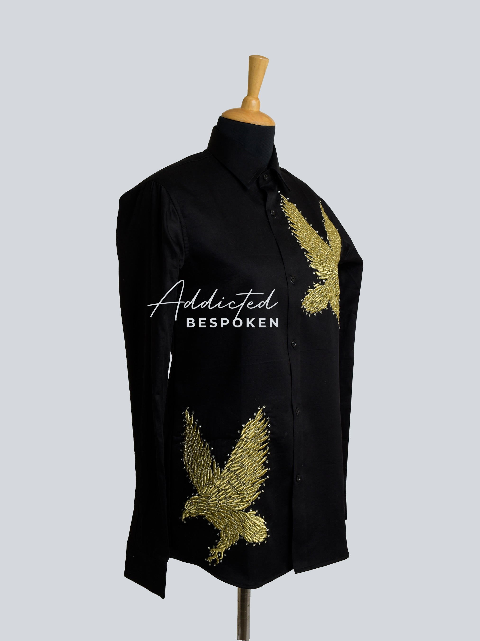 Eagle Embroidered  Cowboy Shirt