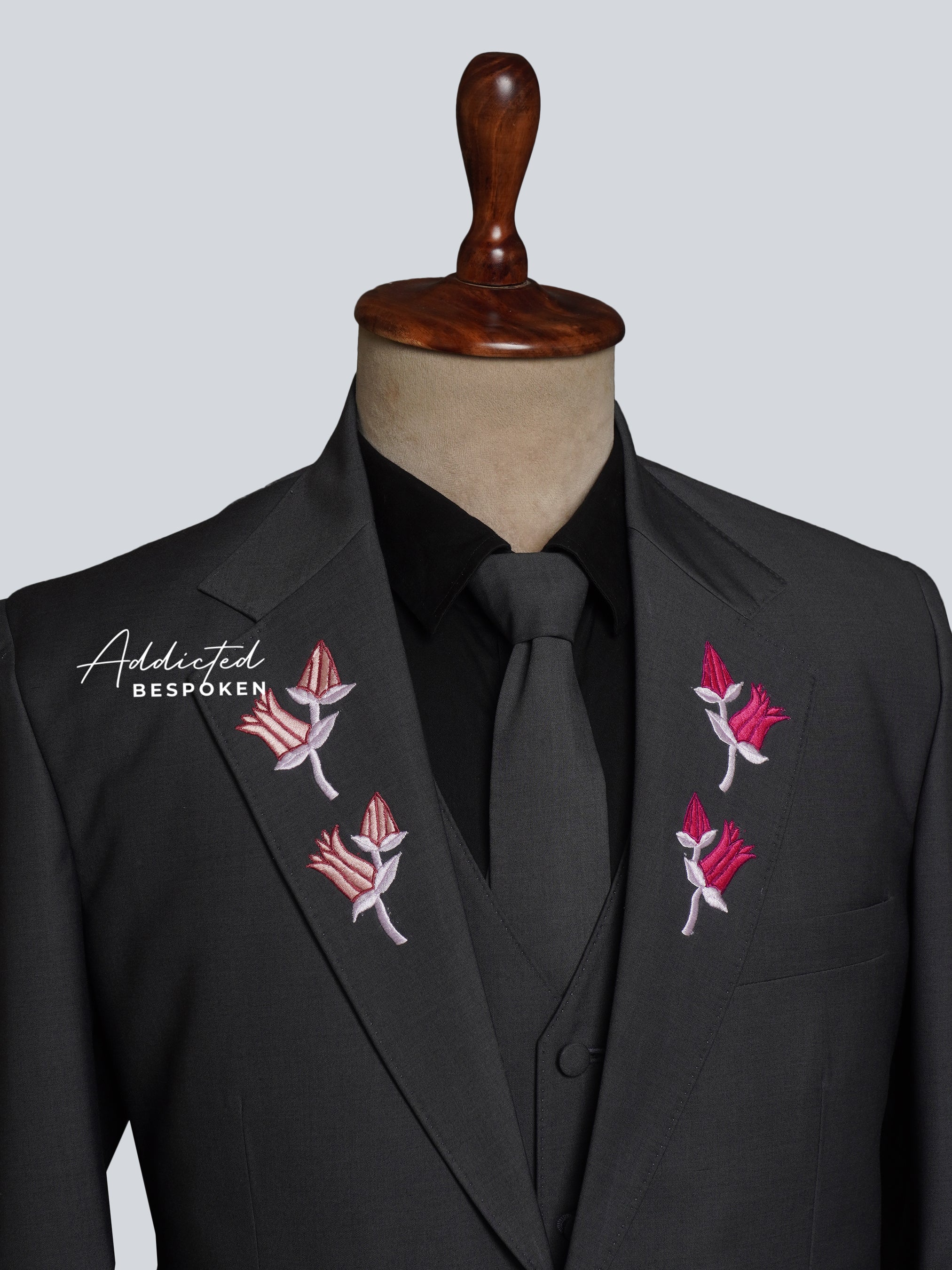 Embroidered Flight Elegance Suit