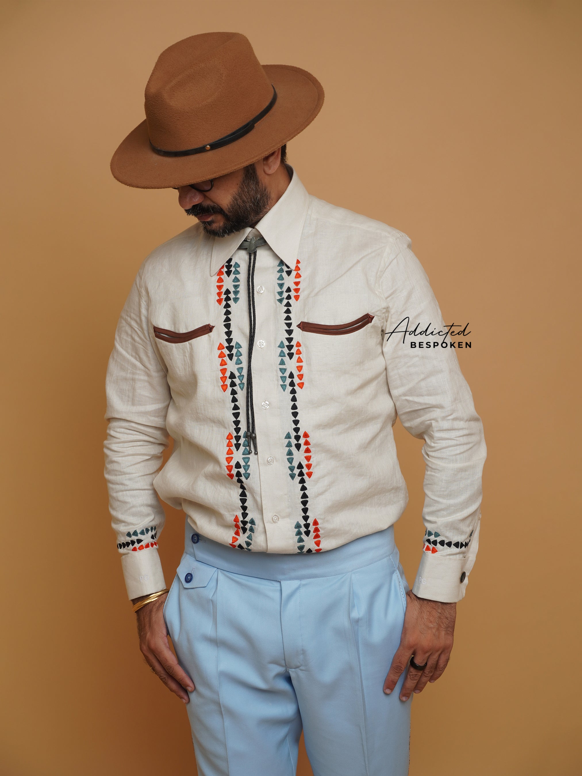 Western Artisan Embroidered Shirt