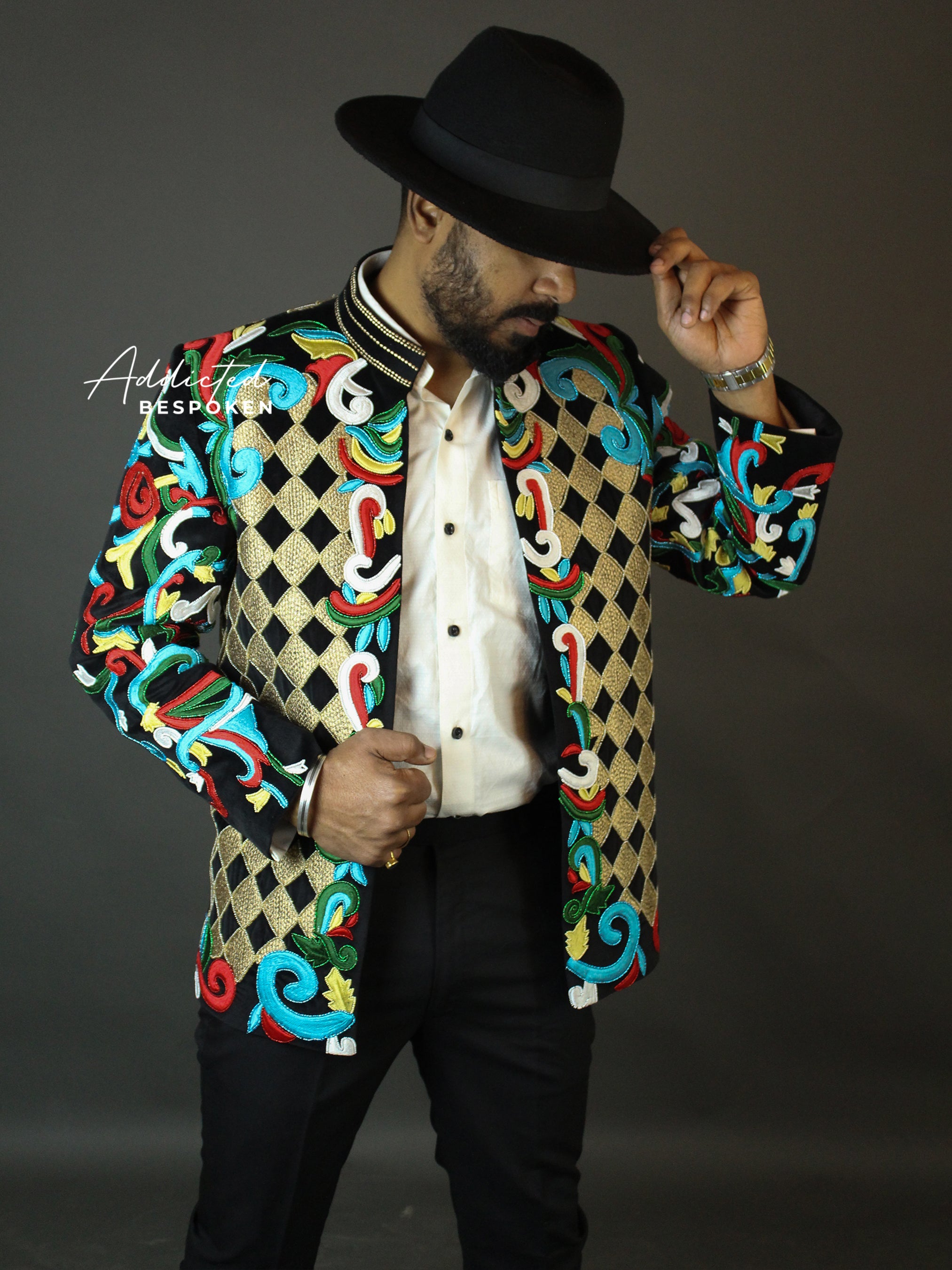 Heritage Embroidered Blazer