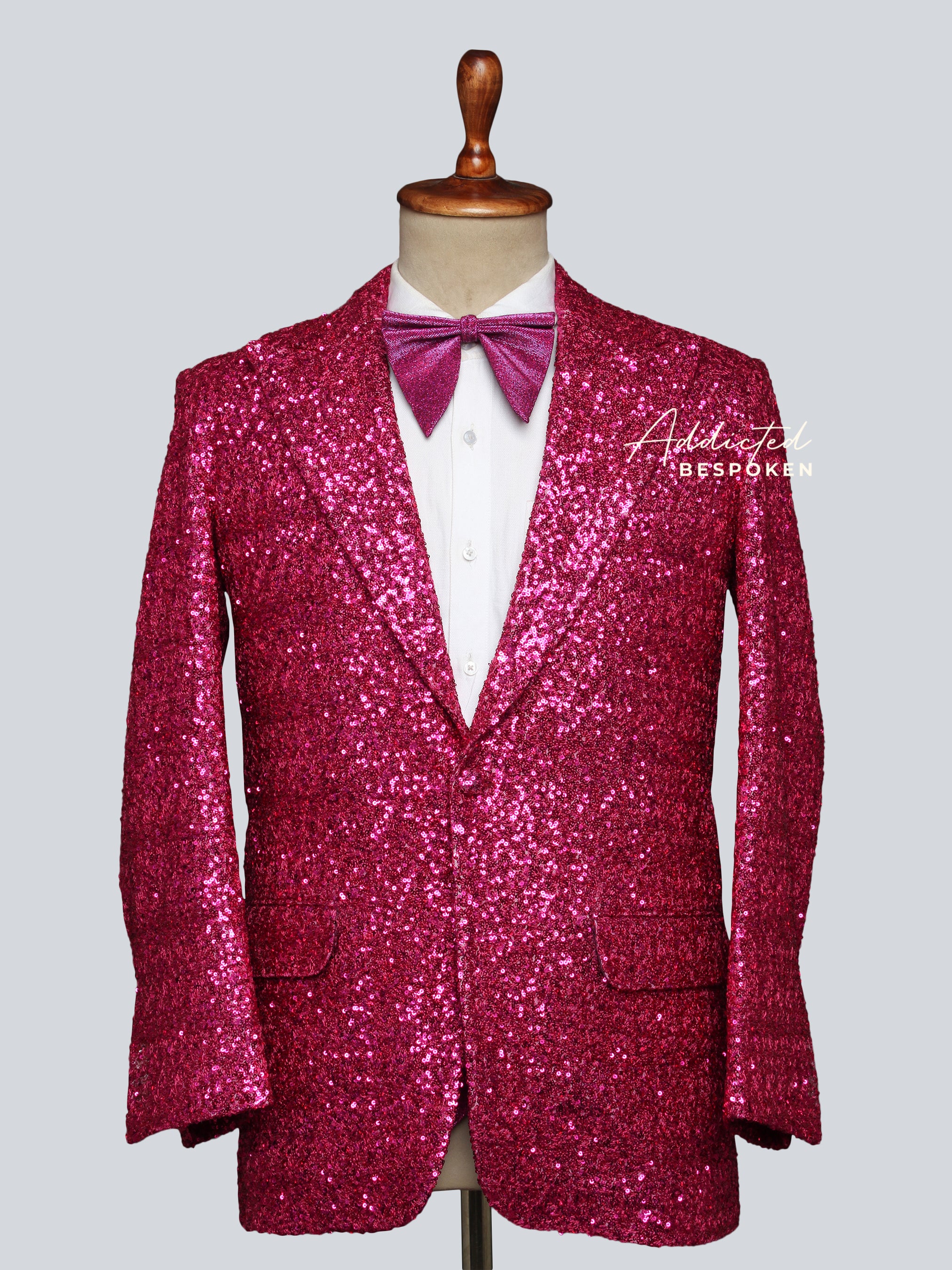 Dazzling Sequin Embroidered Suit