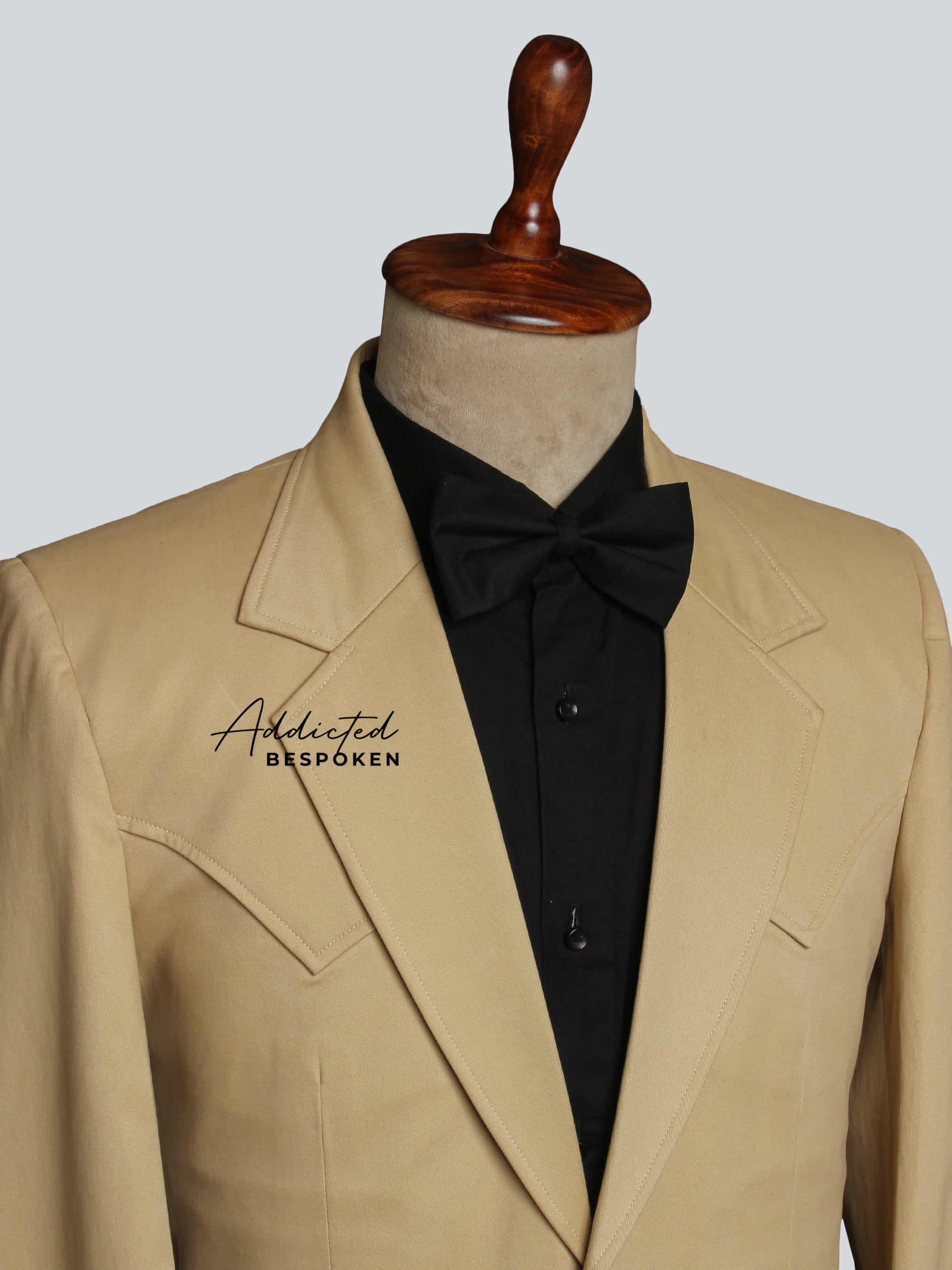 1930s Vintage Desert Sand Tailored Suit