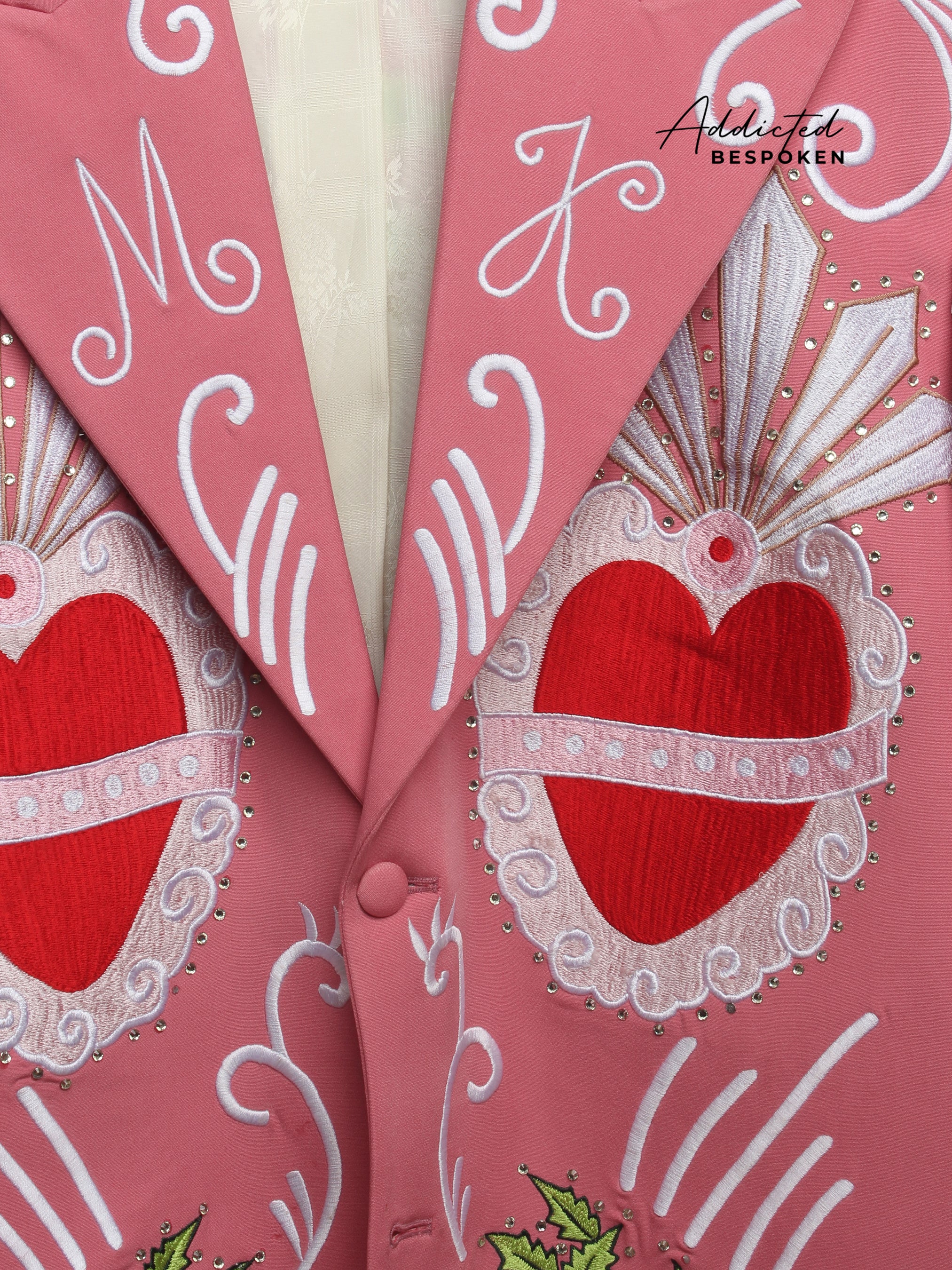 Heartfelt Reverie Embroidered Suit