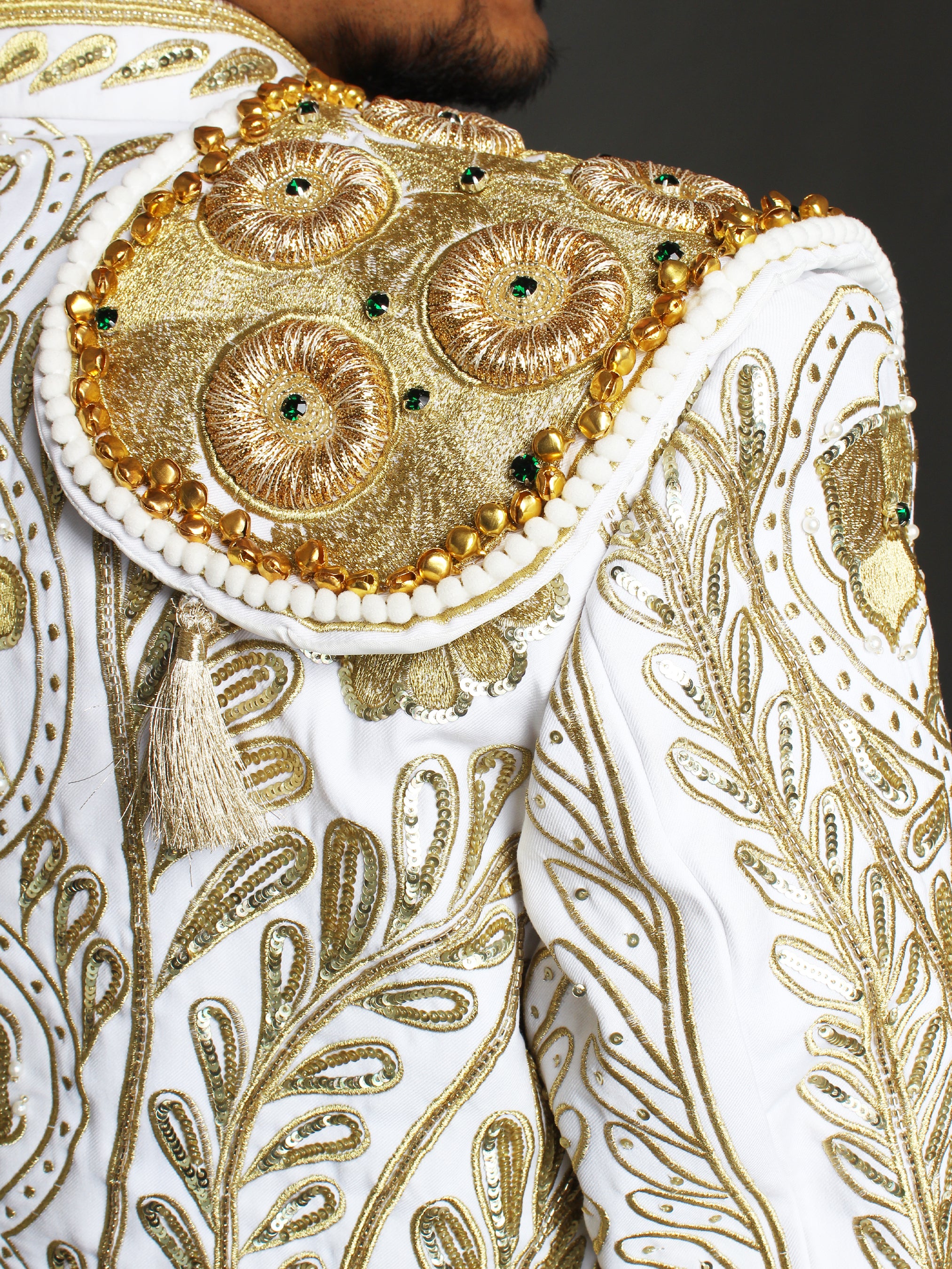 Golden  Embroidered  Matador Suit