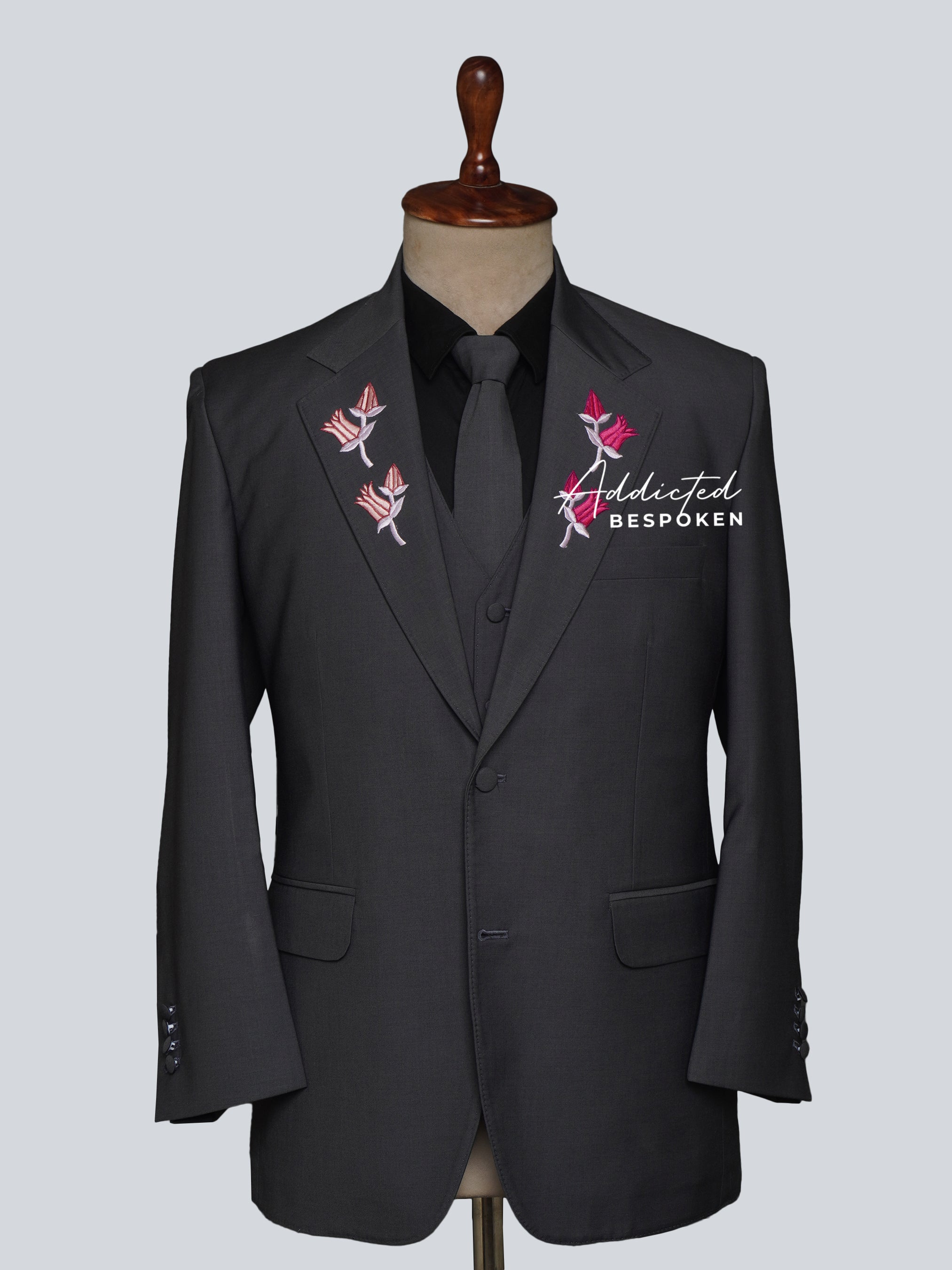 Embroidered Flight Elegance Suit