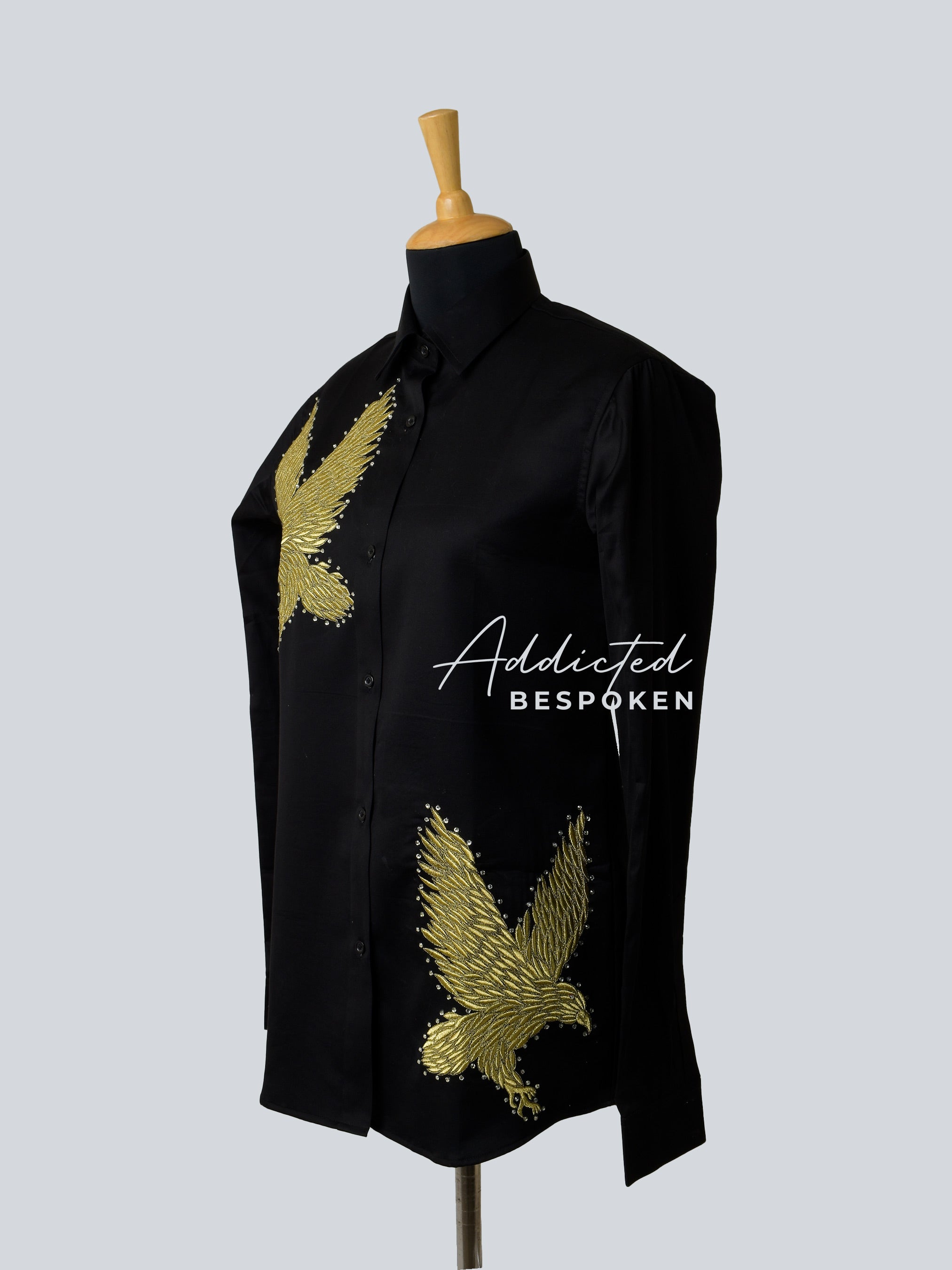 Eagle Embroidered  Cowboy Shirt