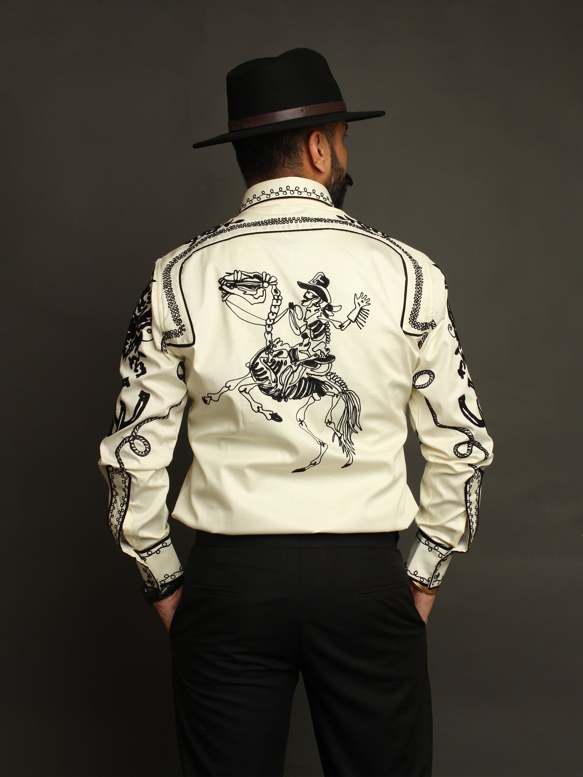 Versatile Ivory Cowboy Shirt