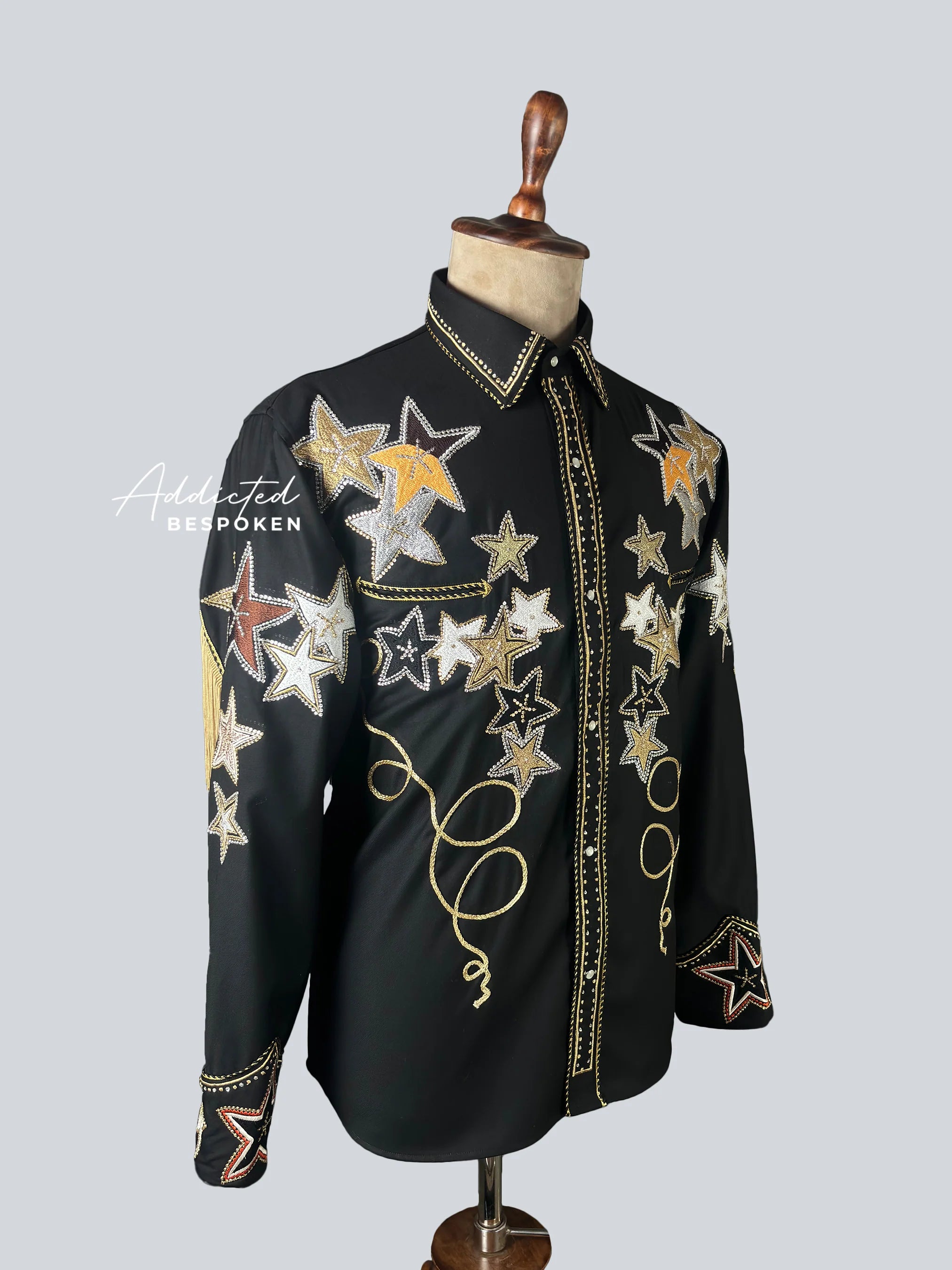 Golden Fringed Stars Outfit