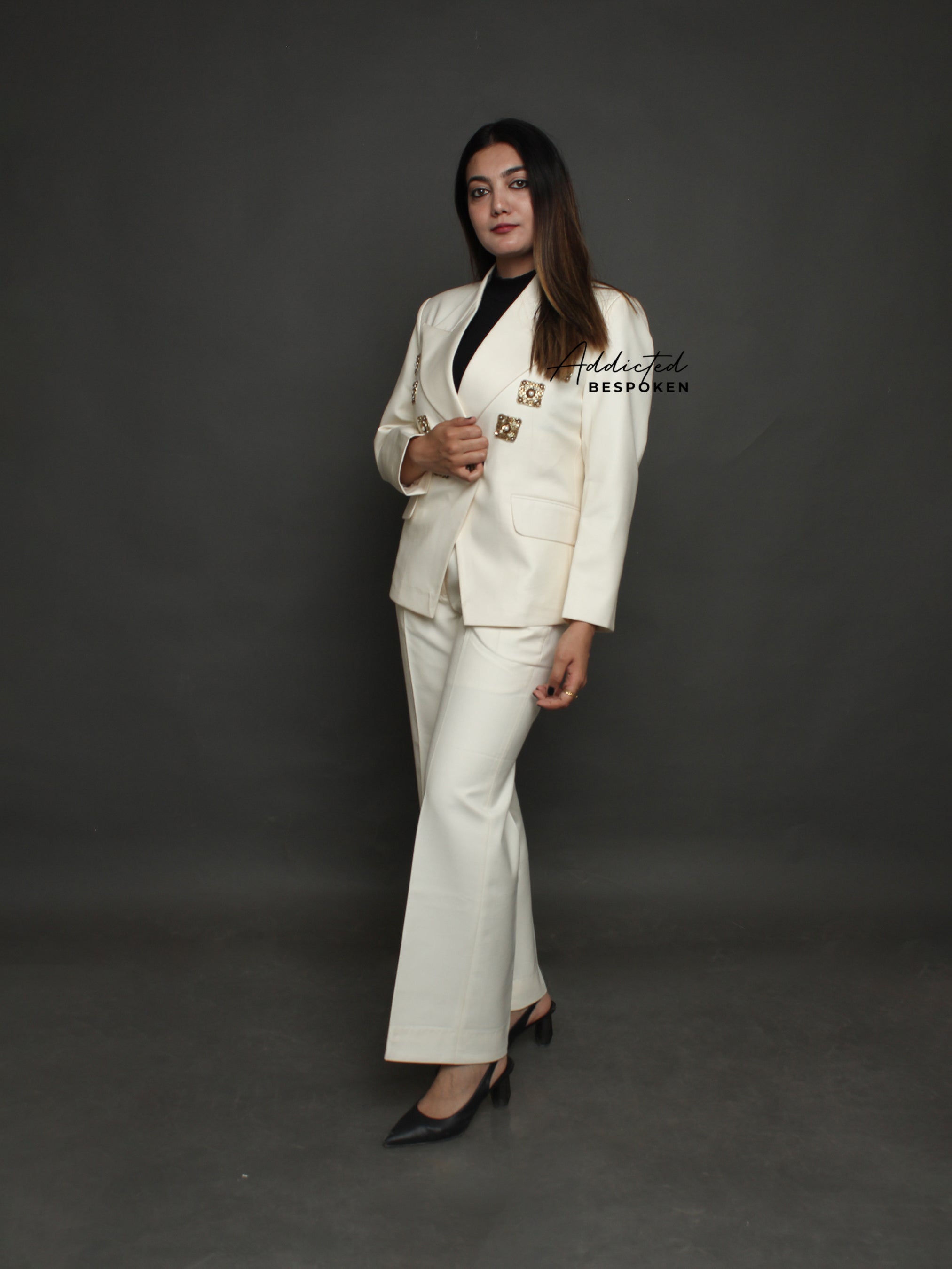 Classic White Bridal Suit(CLS)