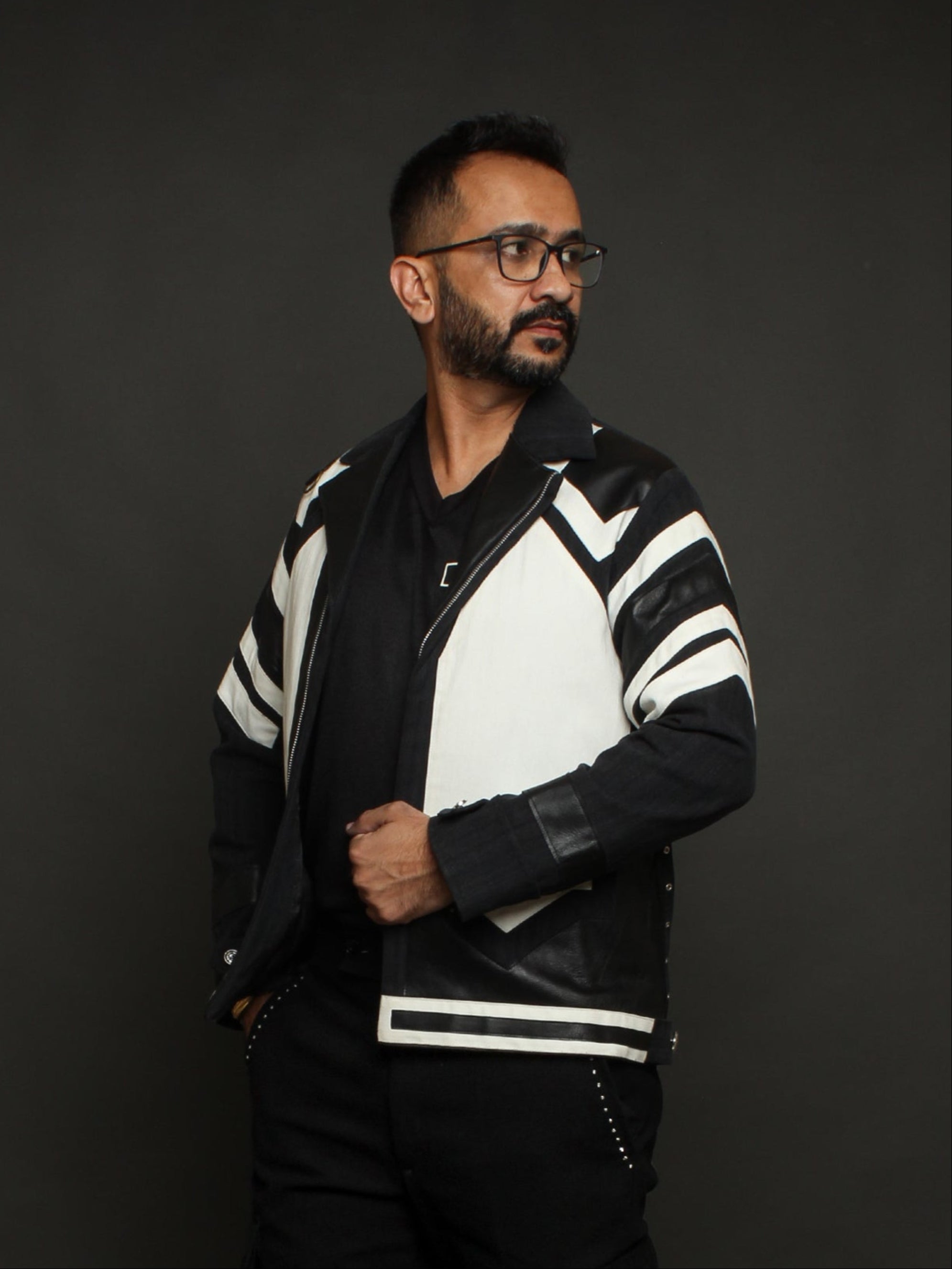 Neo-Modern Bomber Jacket