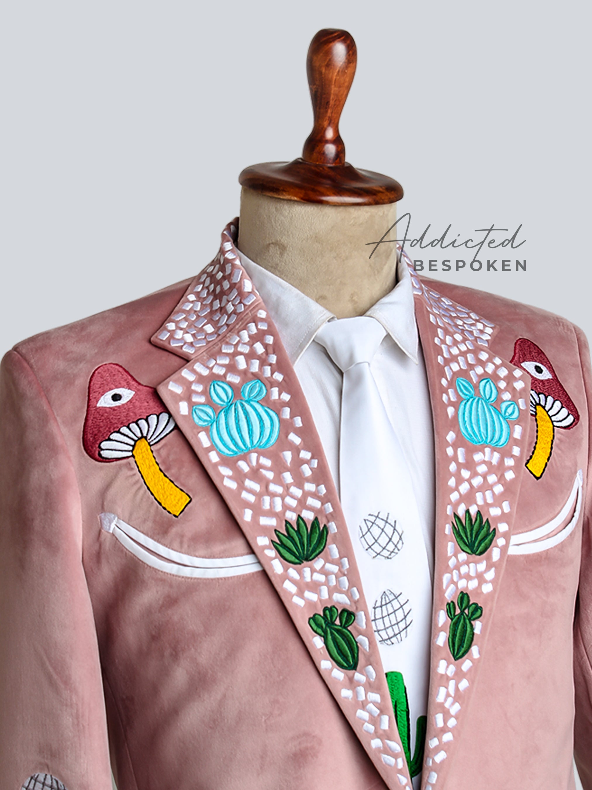 Dusty Rose Cactus Suit