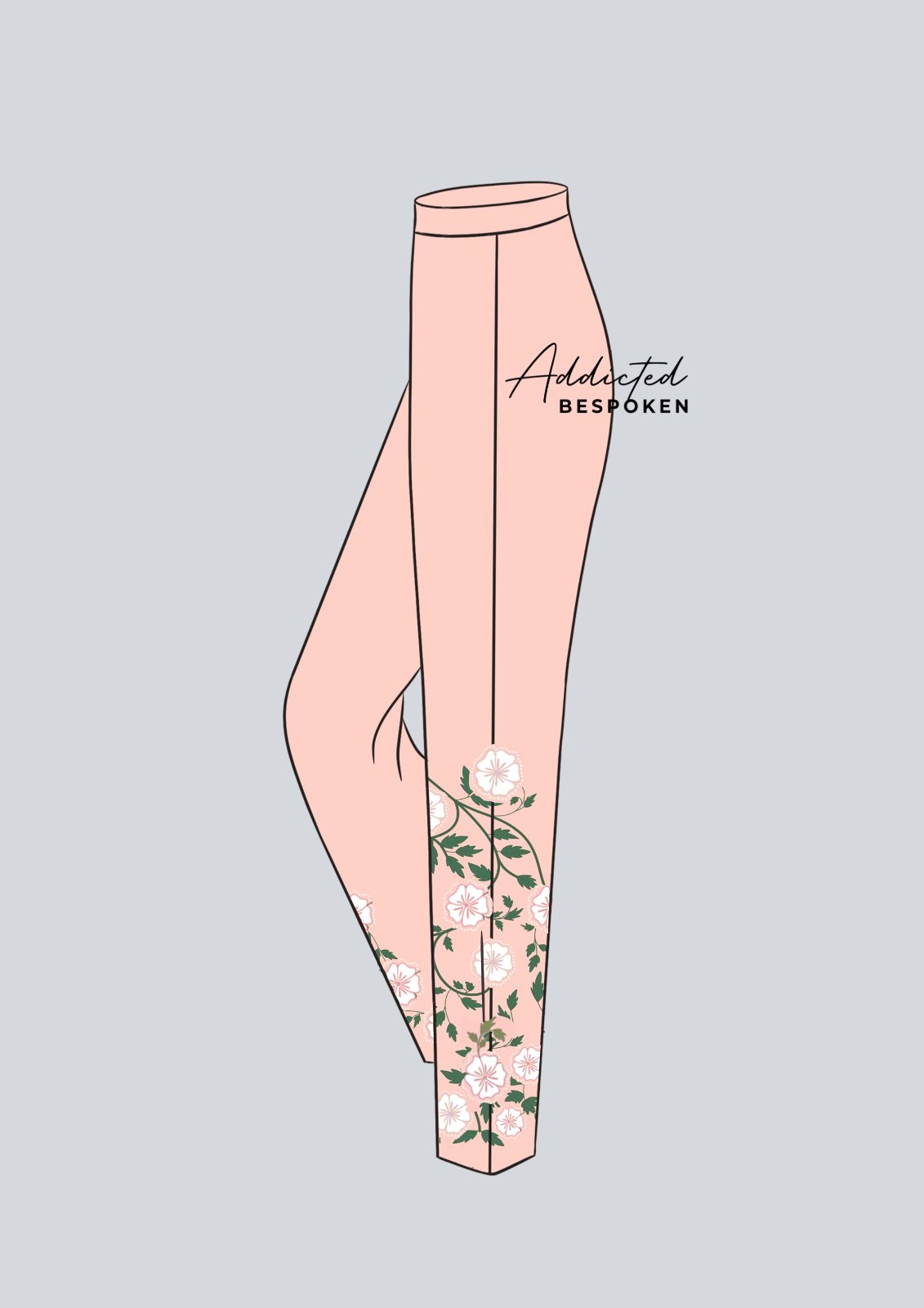 Rose Embroidered Cocktail Attire