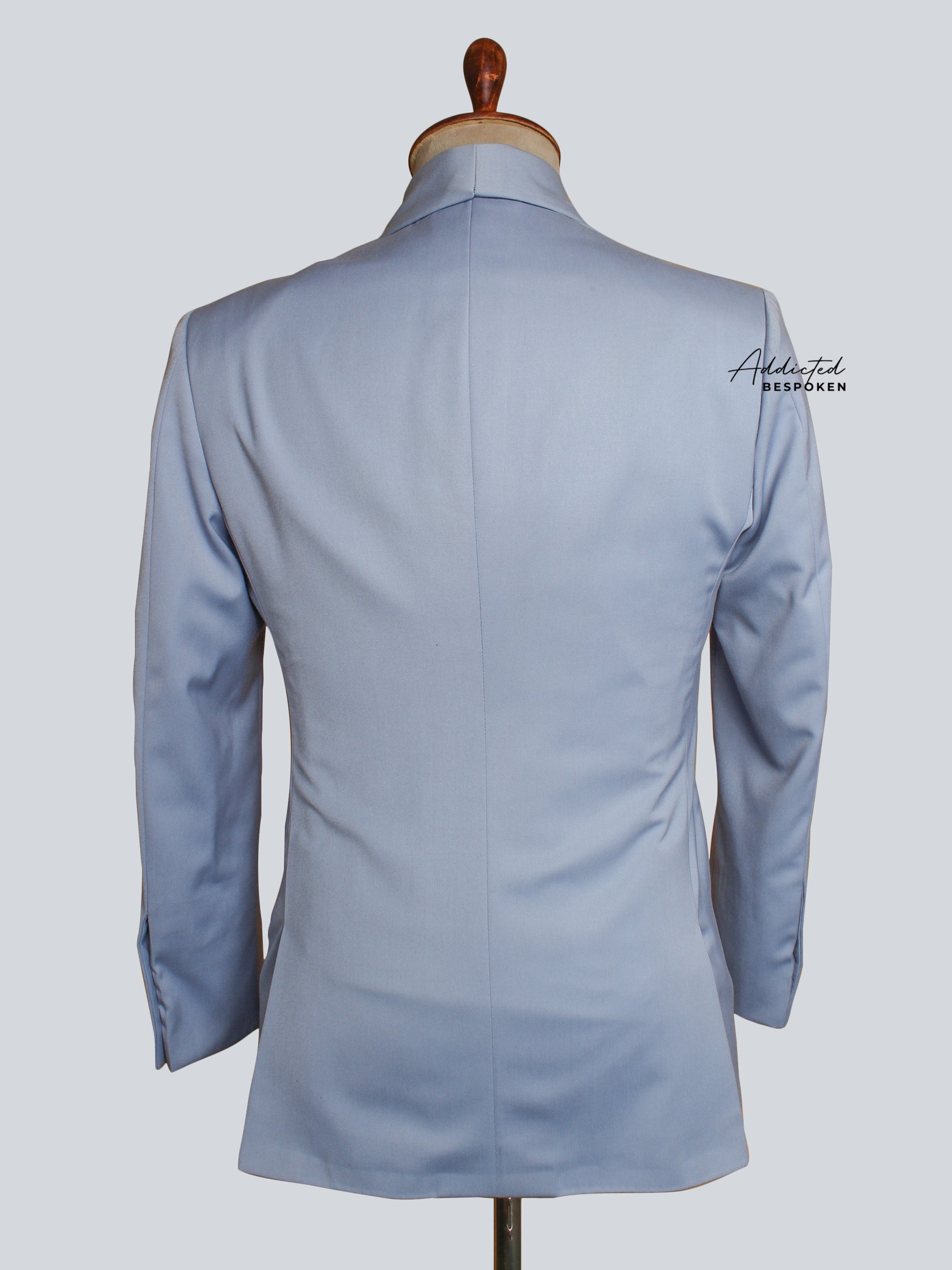 Ice Blue Overlap Blazer (CLS)