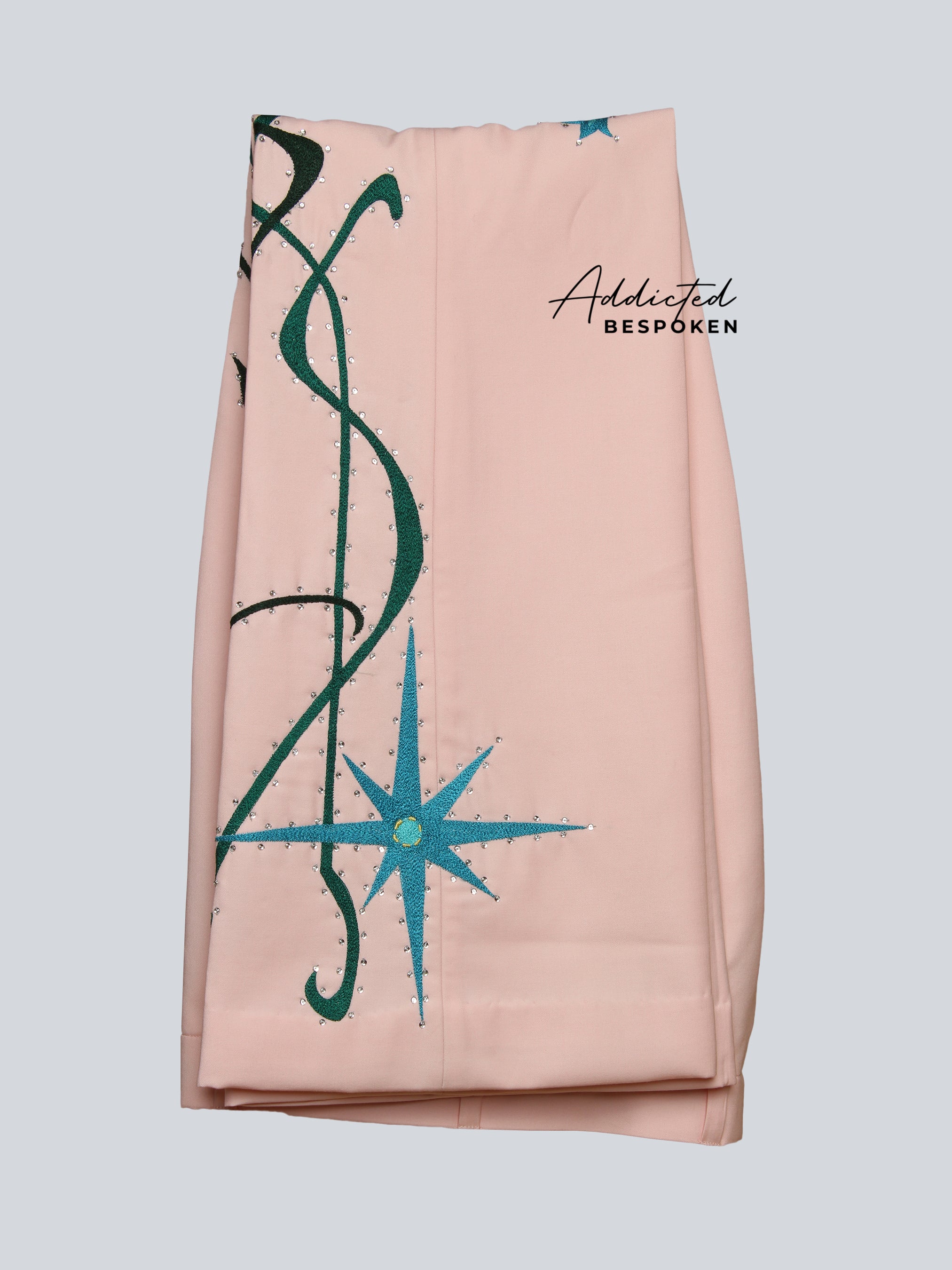 Art Deco Inspired Embroidered Attire