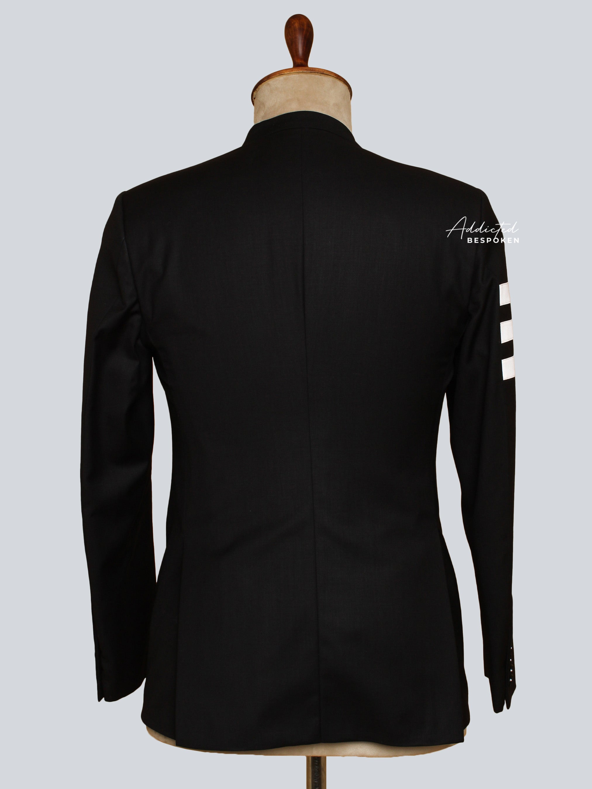 Black Designer Collar Jacket (CLS)