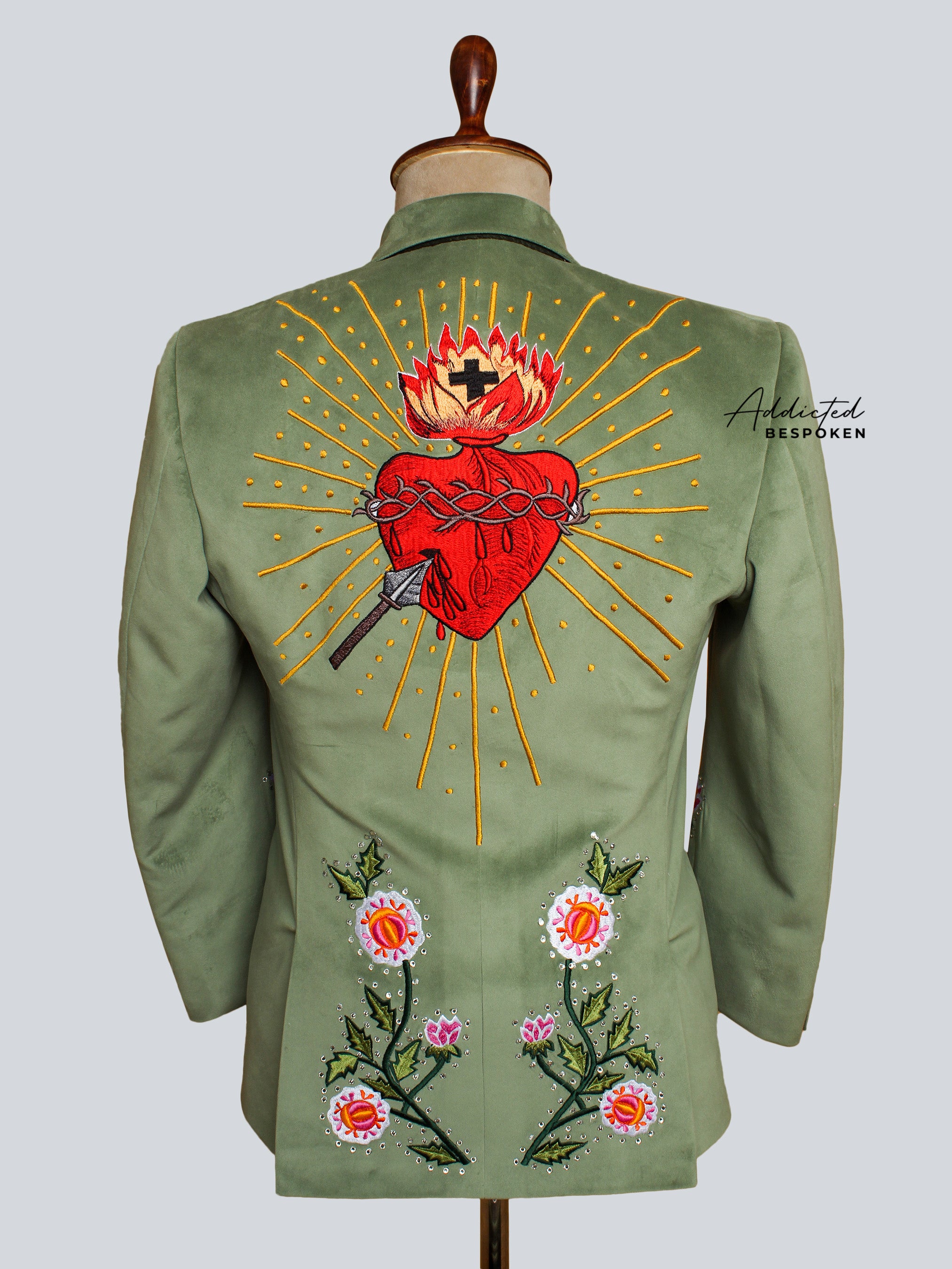 Verdant Florida Embroidered Suit