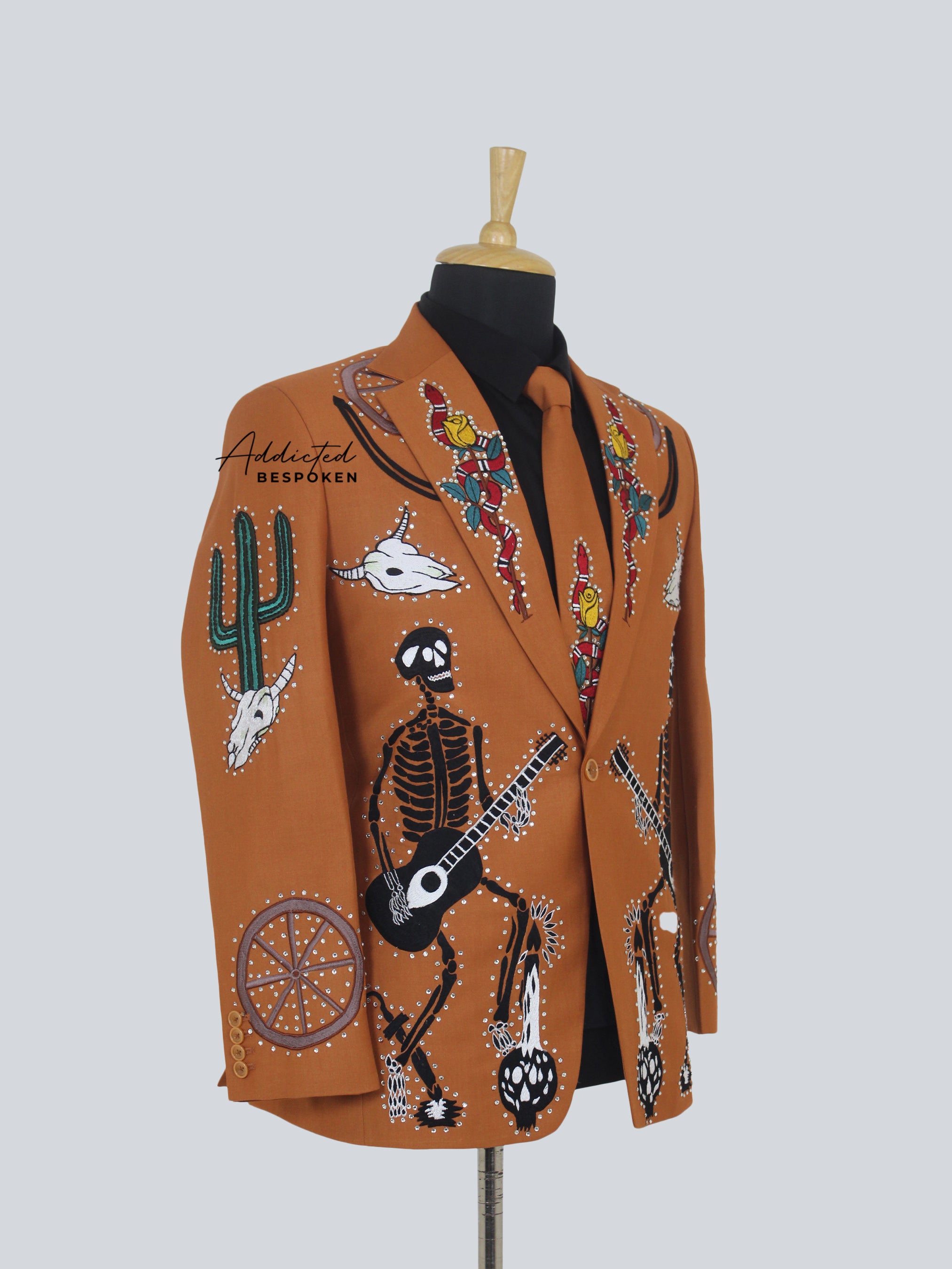 Vibrant Frontier Western Suit