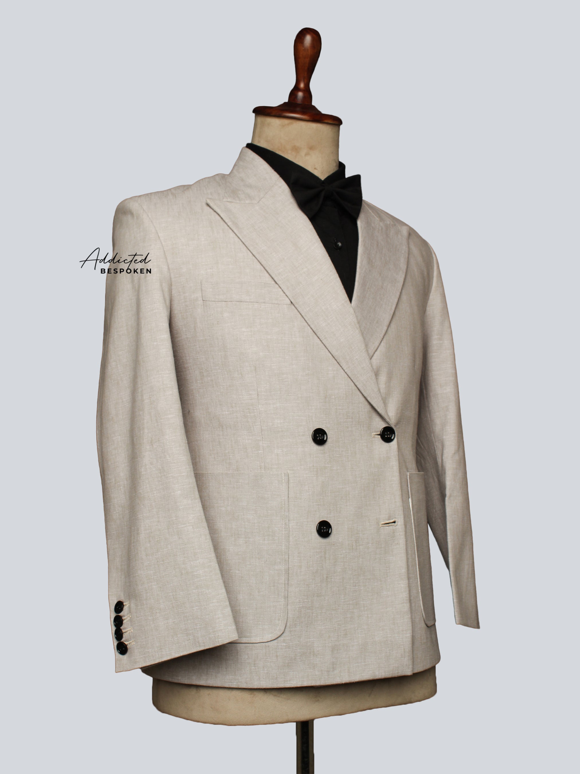 Bespoke Limestone Suit