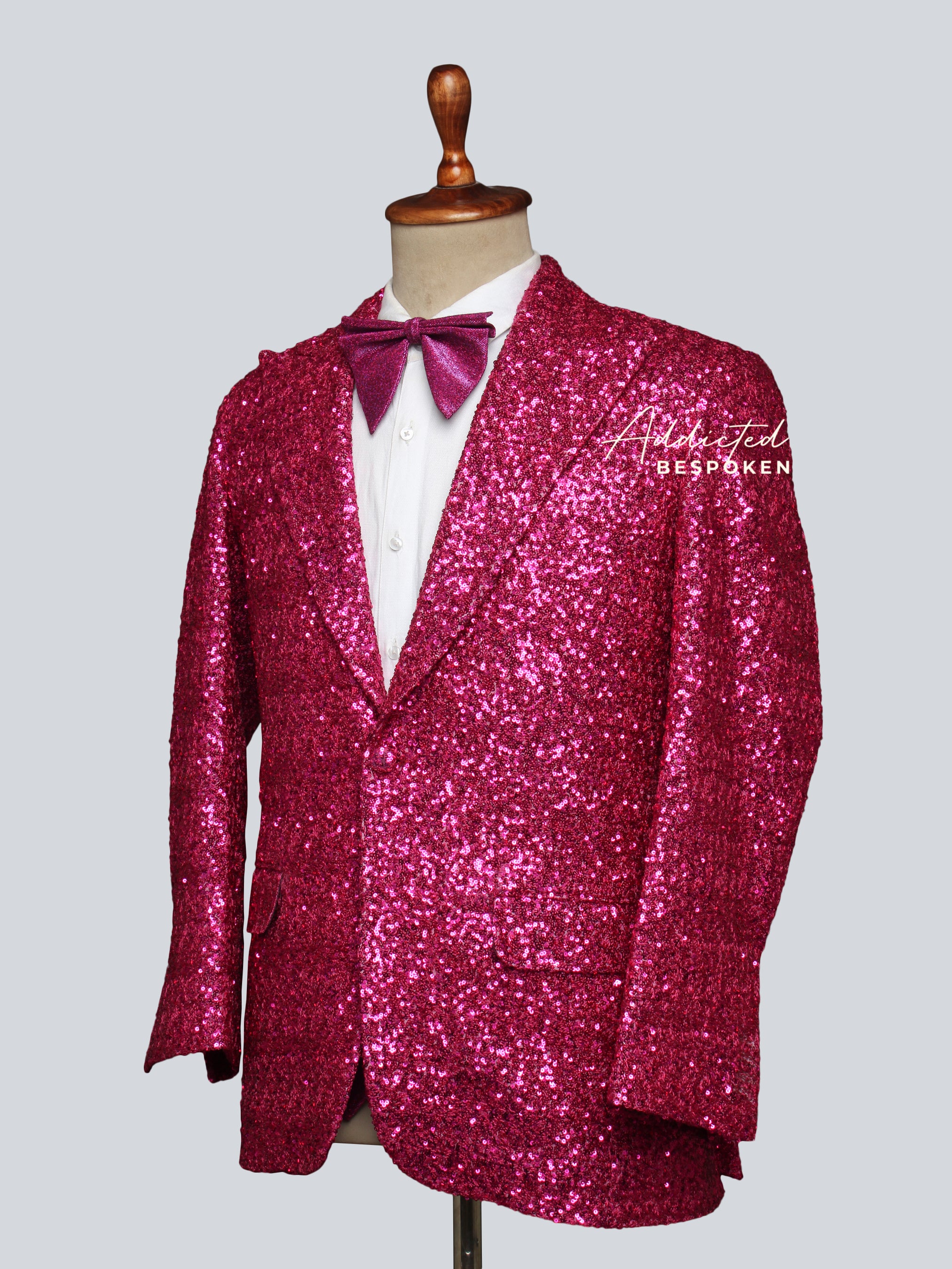 Dazzling Sequin Embroidered Suit