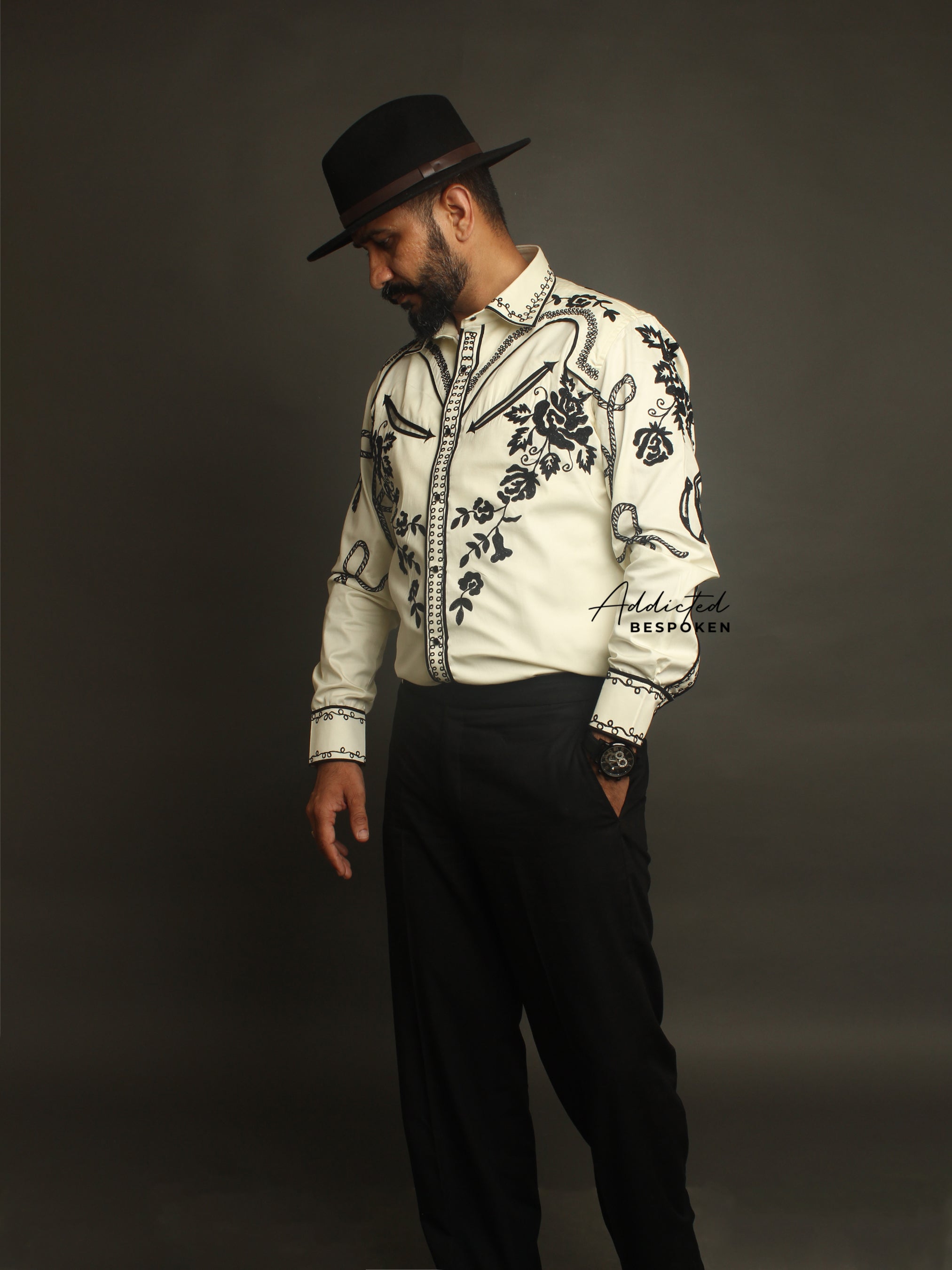 Versatile Ivory Cowboy Shirt