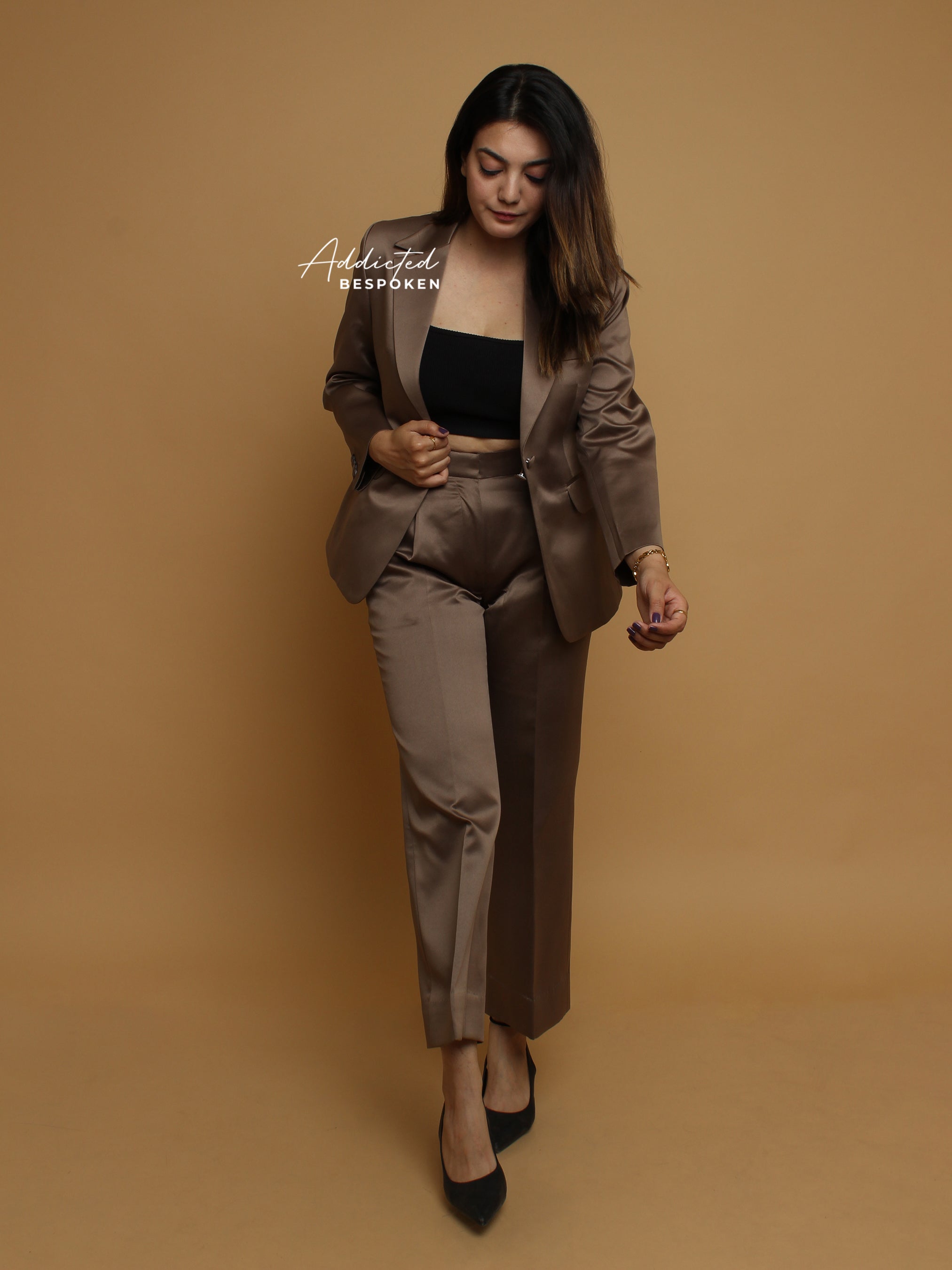 Elegant Rustic Satin Suit (CLS)