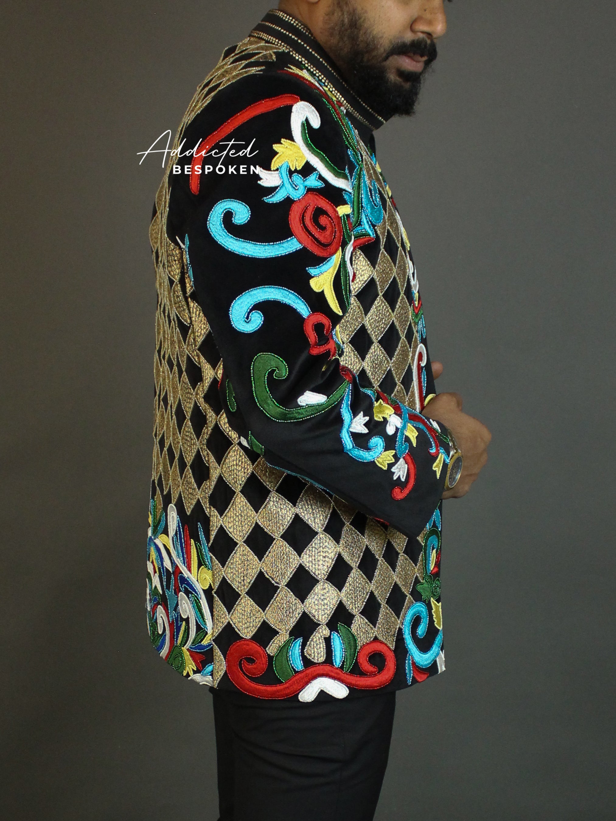 Heritage Embroidered Blazer