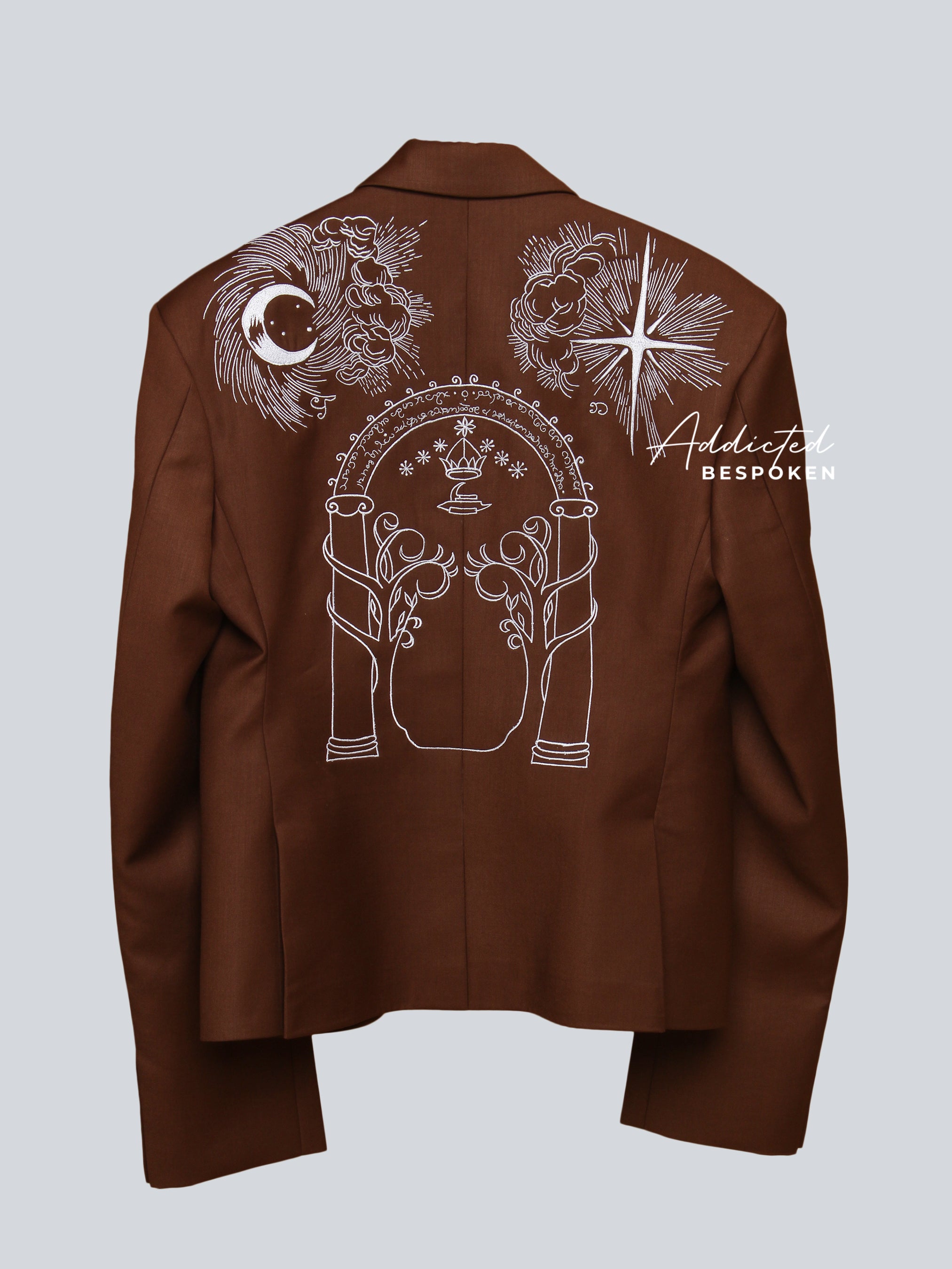 Mystic Motif Embroidered Suit