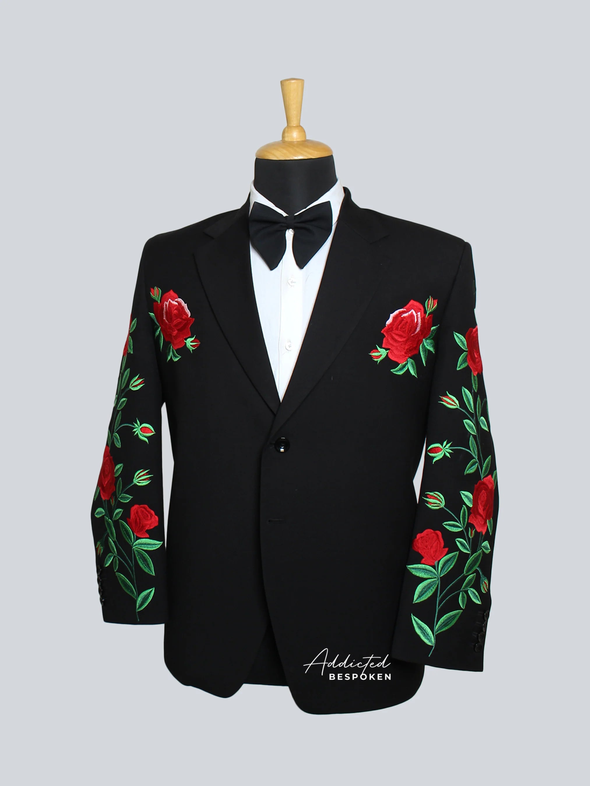 Bespoke Rose Pattern Attire