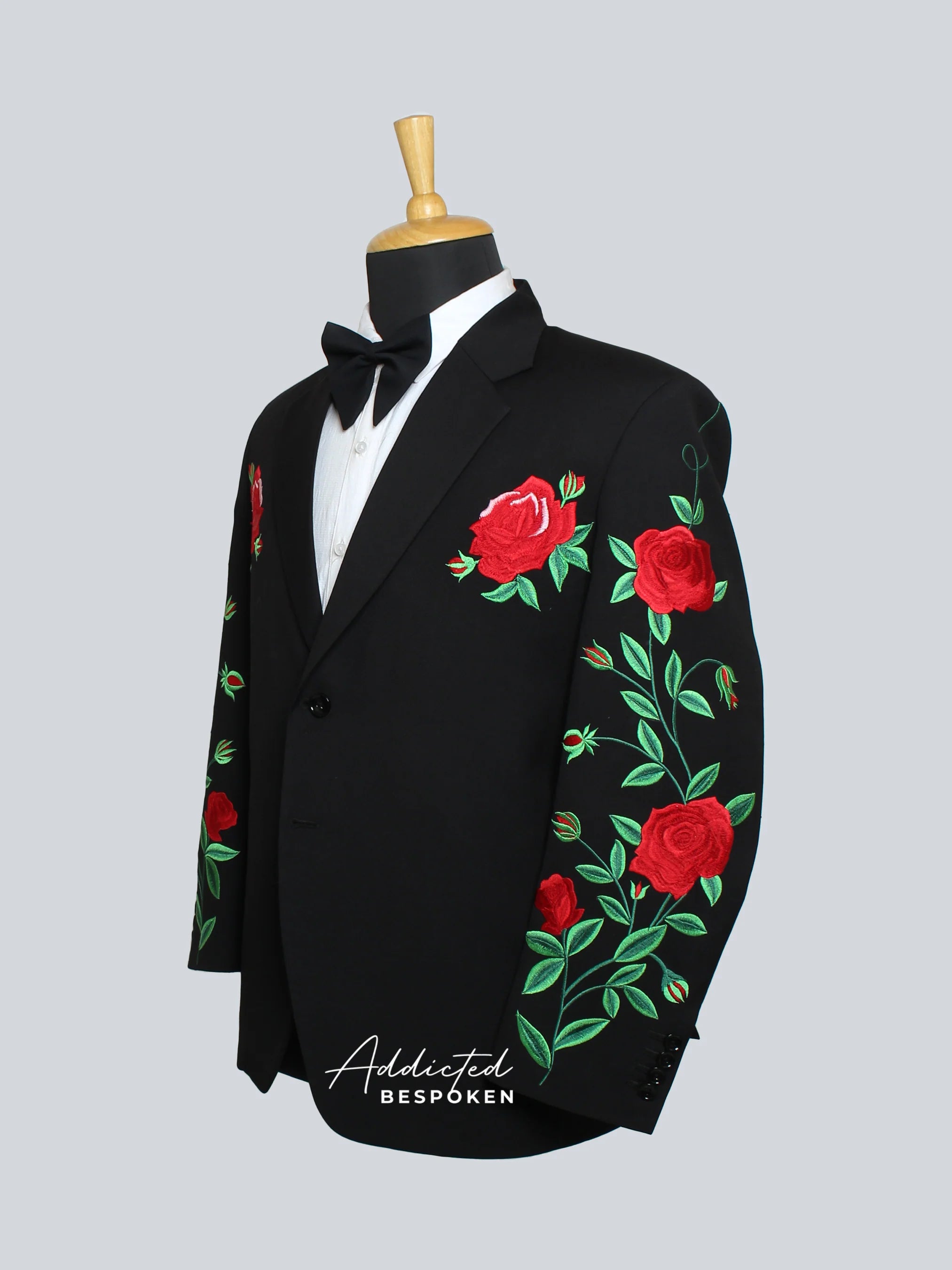 Bespoke Rose Pattern Attire