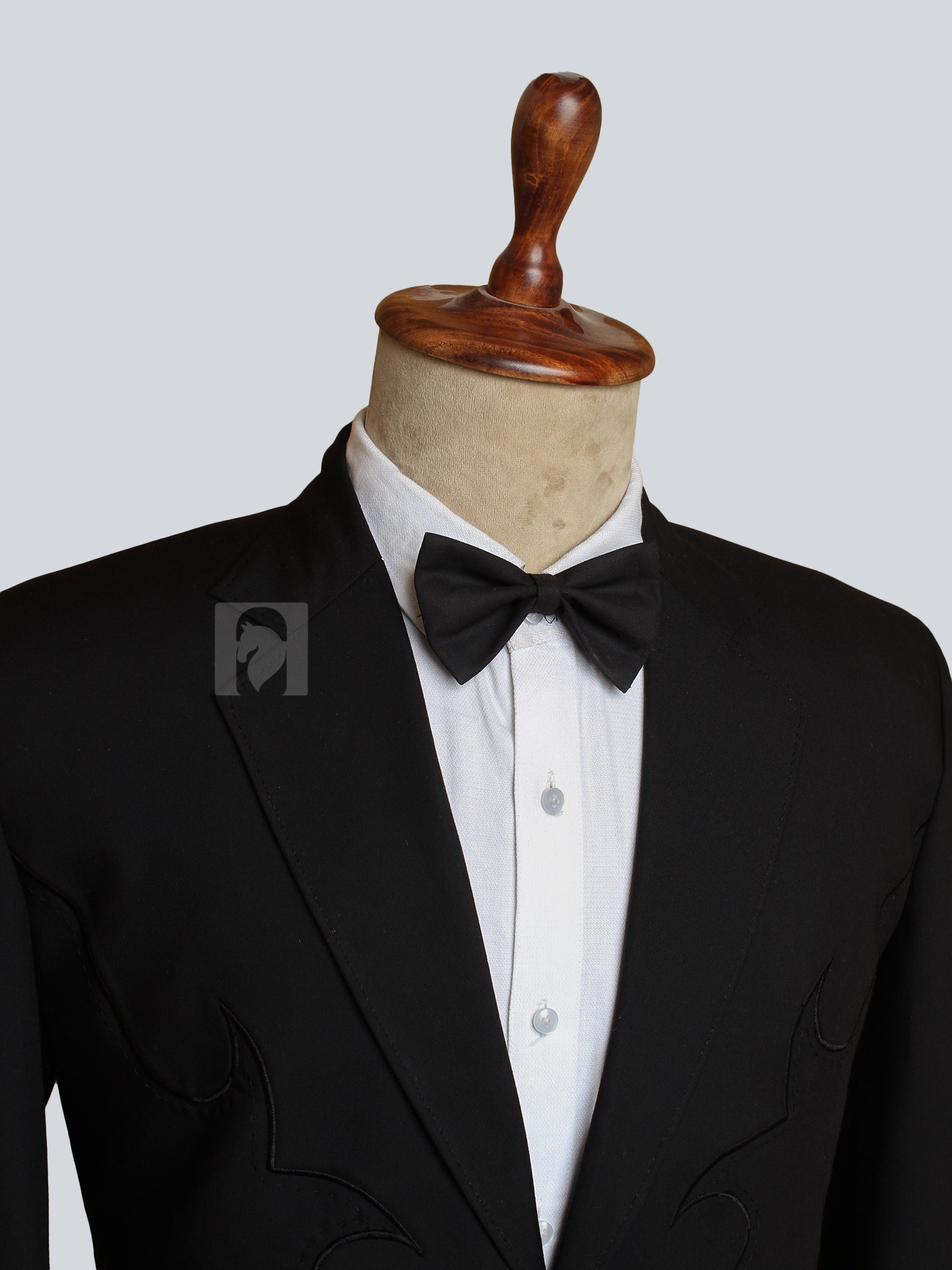 Black Peak Lapel Suit