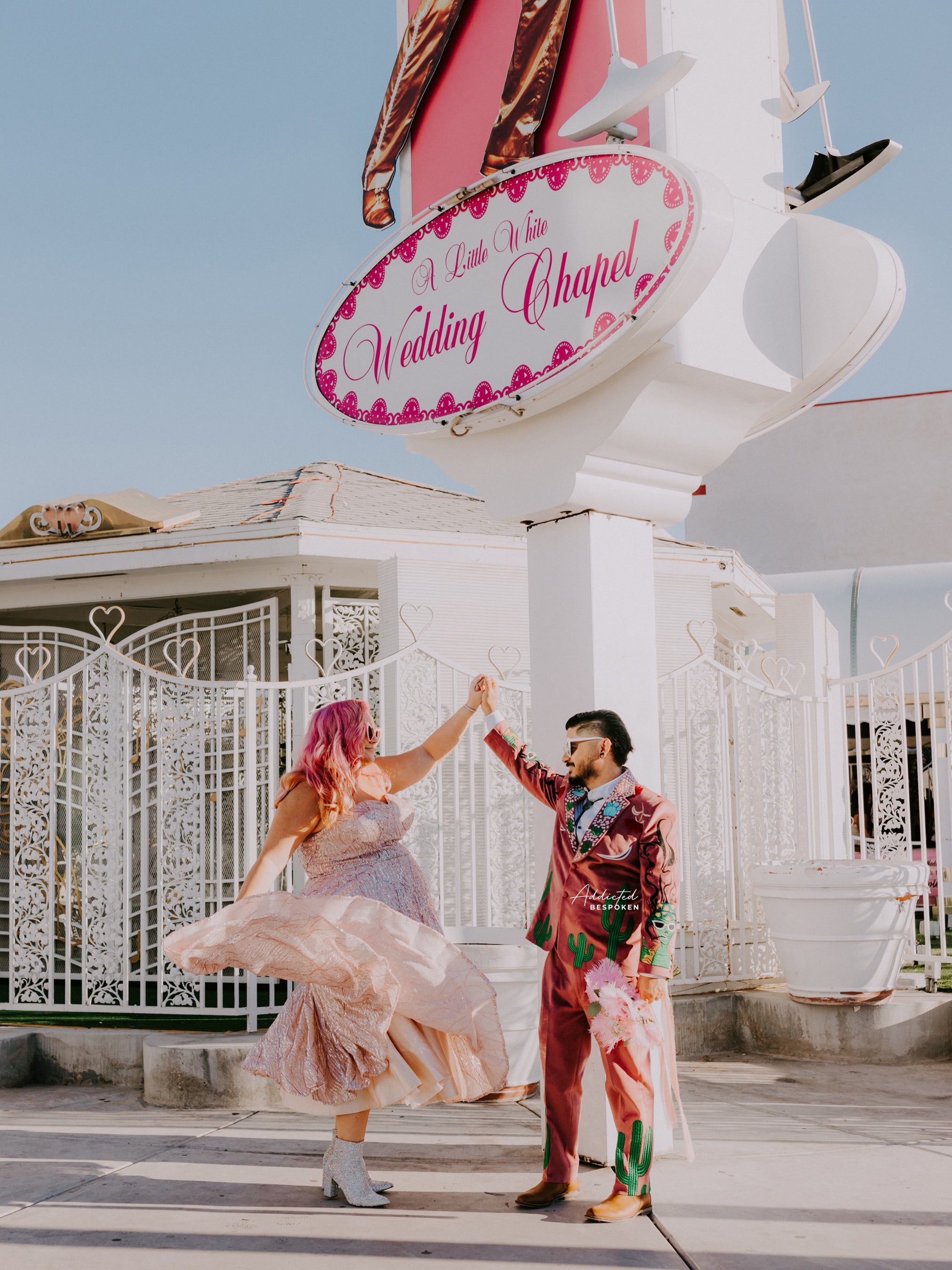 Alien Spaceship Wedding Suit