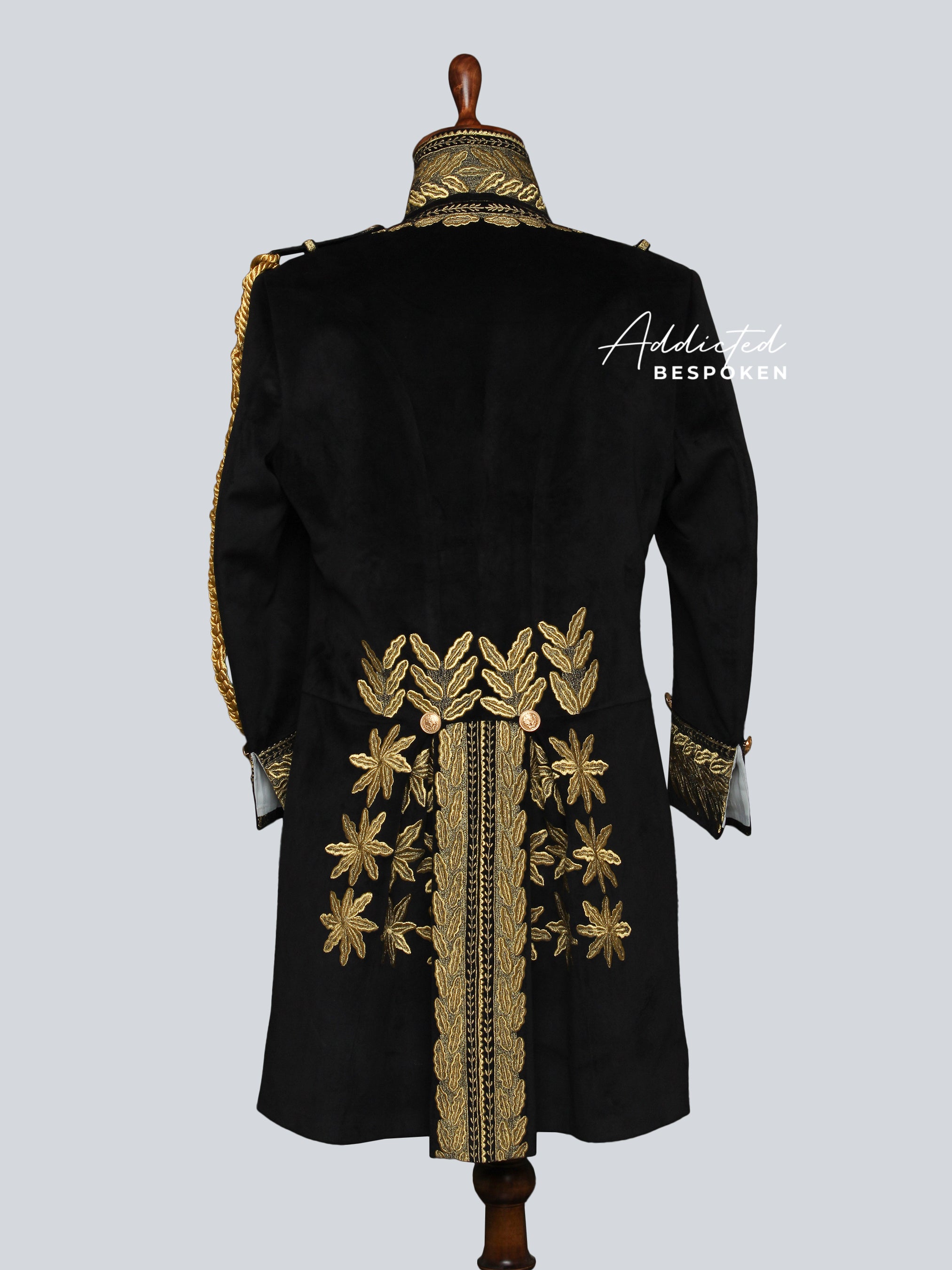 Custom-made Velvet Tailcoat