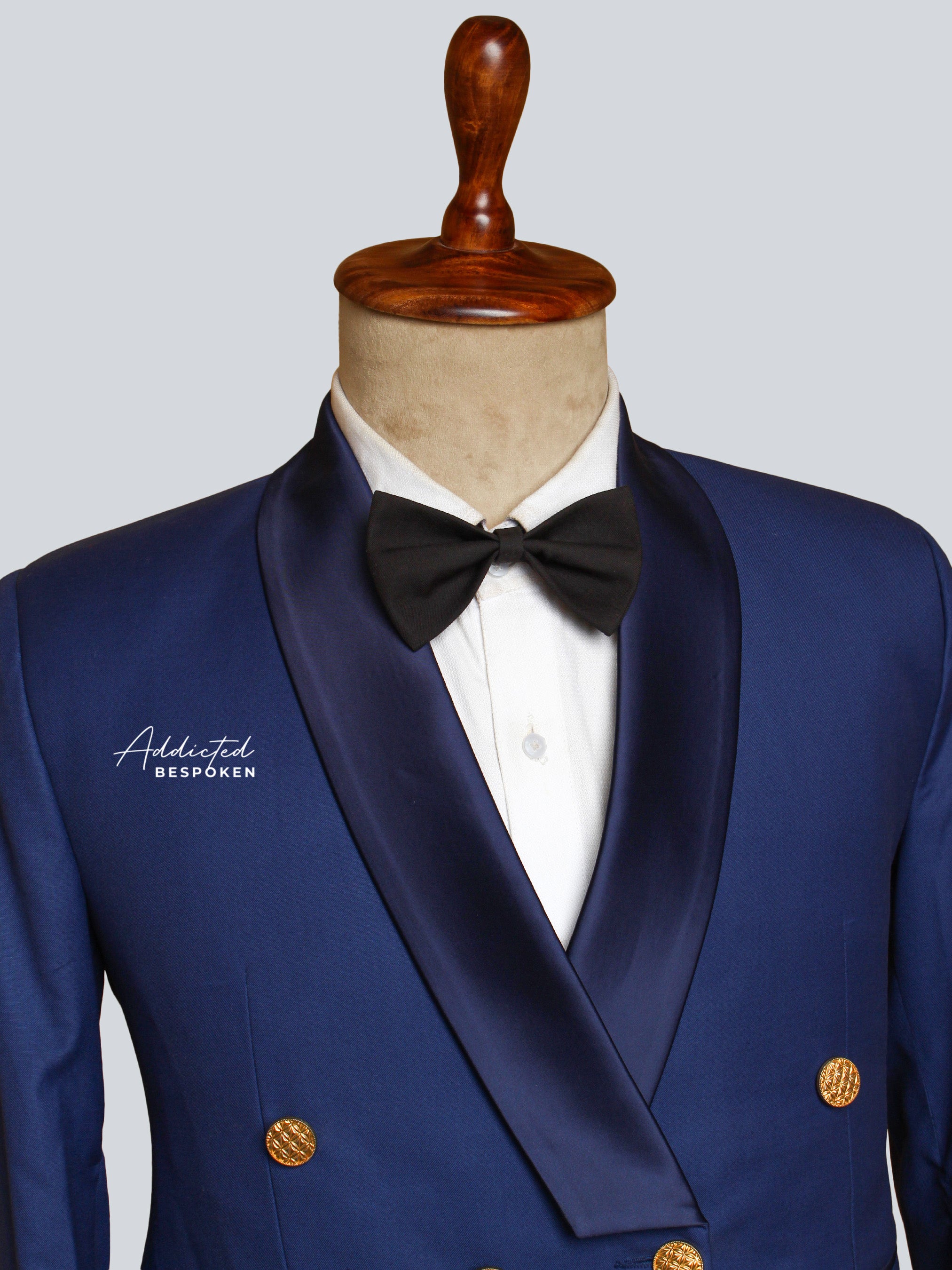 Double-Breasted Tuxedo Jacket