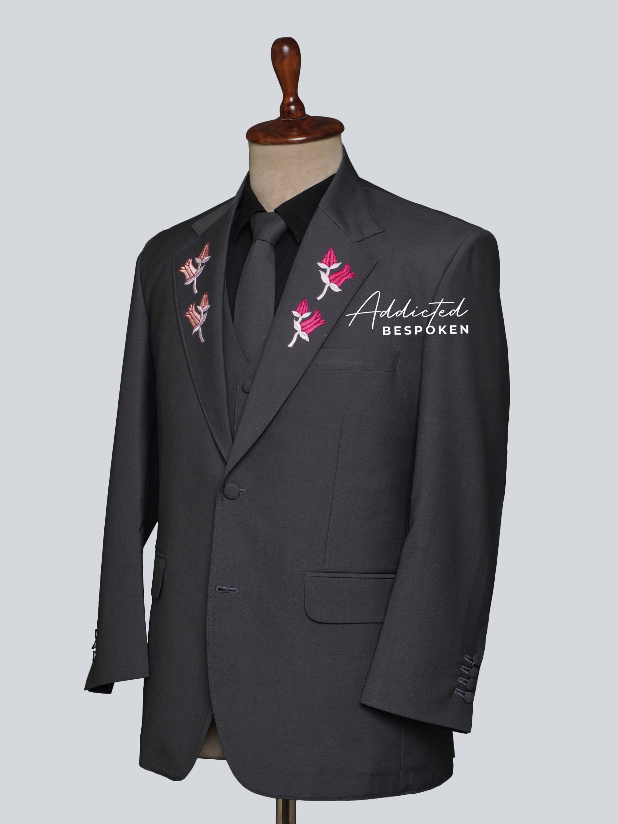 Embroidered Flight Elegance Suit